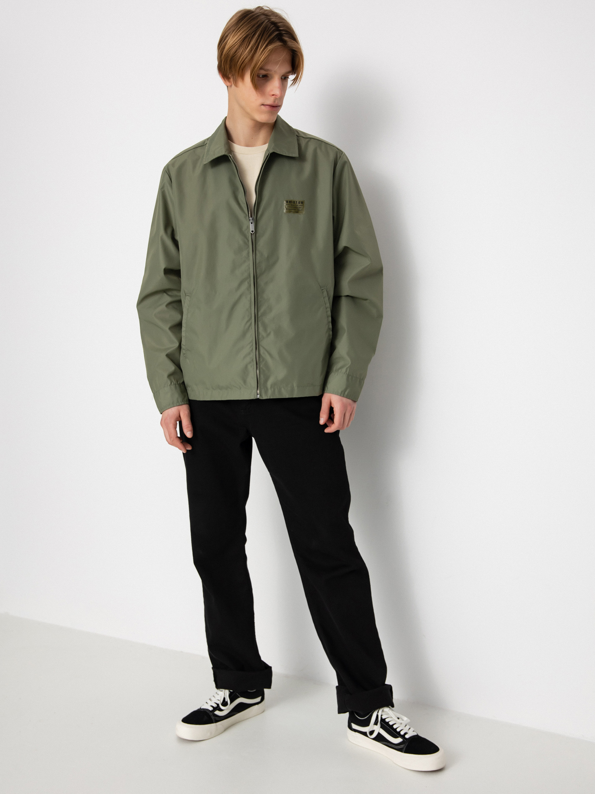 Bunda Brixton Utopia Vintage Nylon (olive surplus)