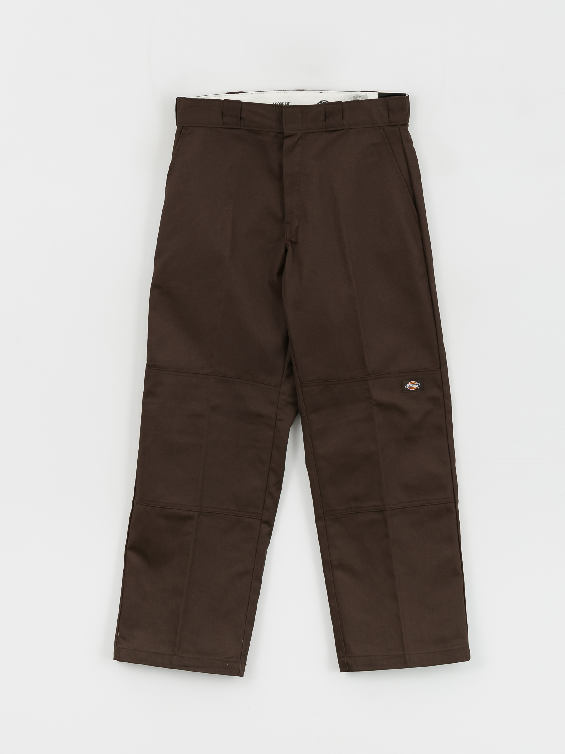 Nohavice Dickies Double Knee (dark brown)