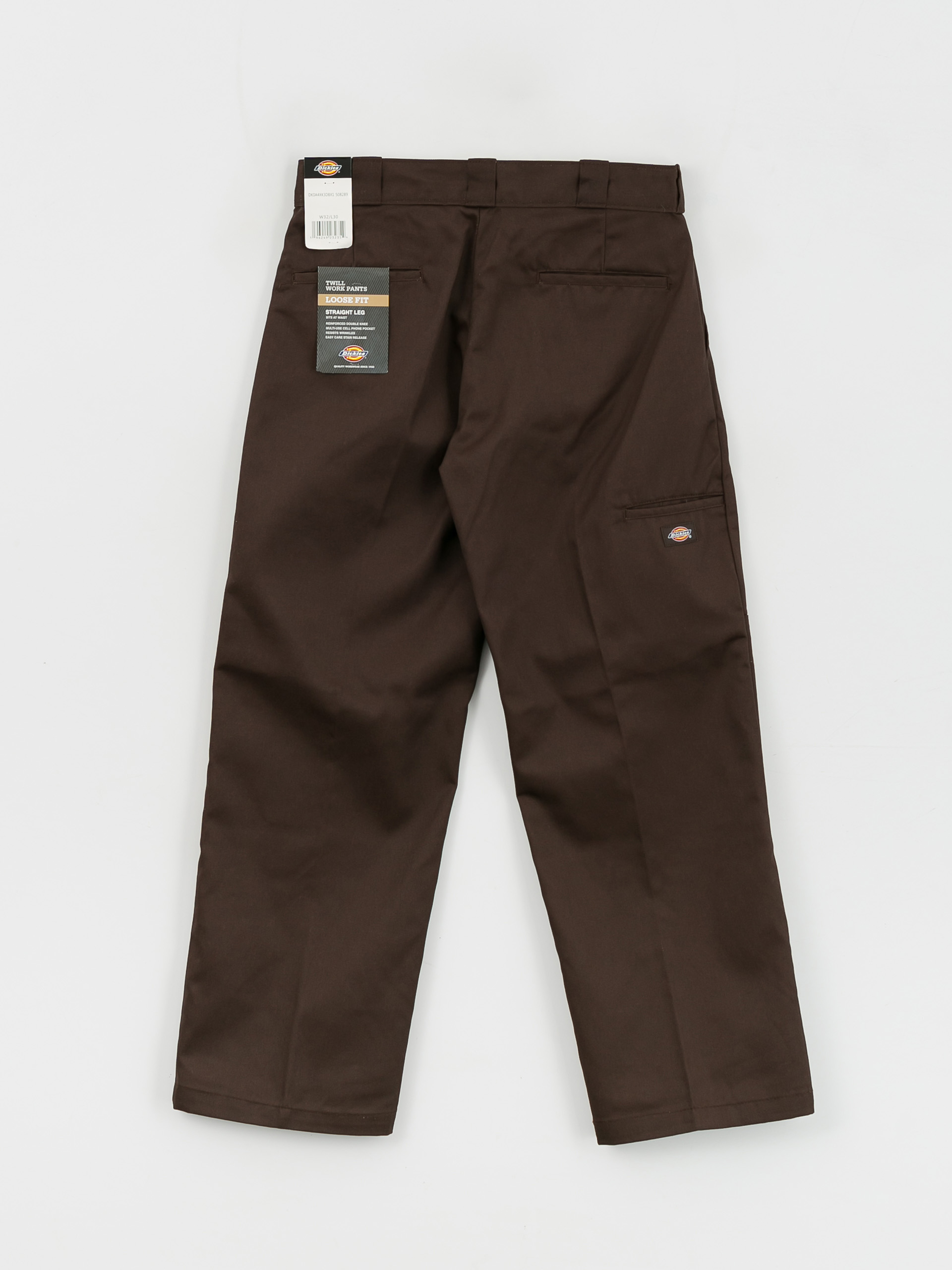 Nohavice Dickies Double Knee (dark brown)