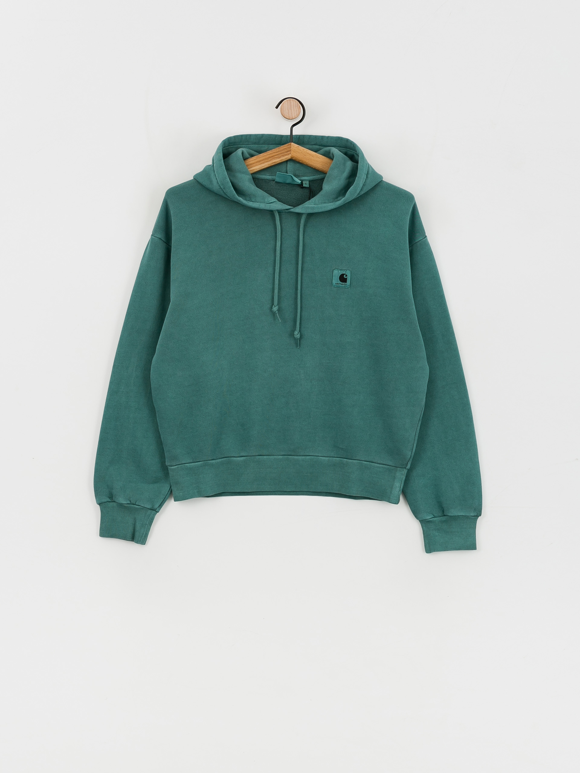 Mikina s kapucňou Carhartt WIP Nelson HD Wmn (botanic)