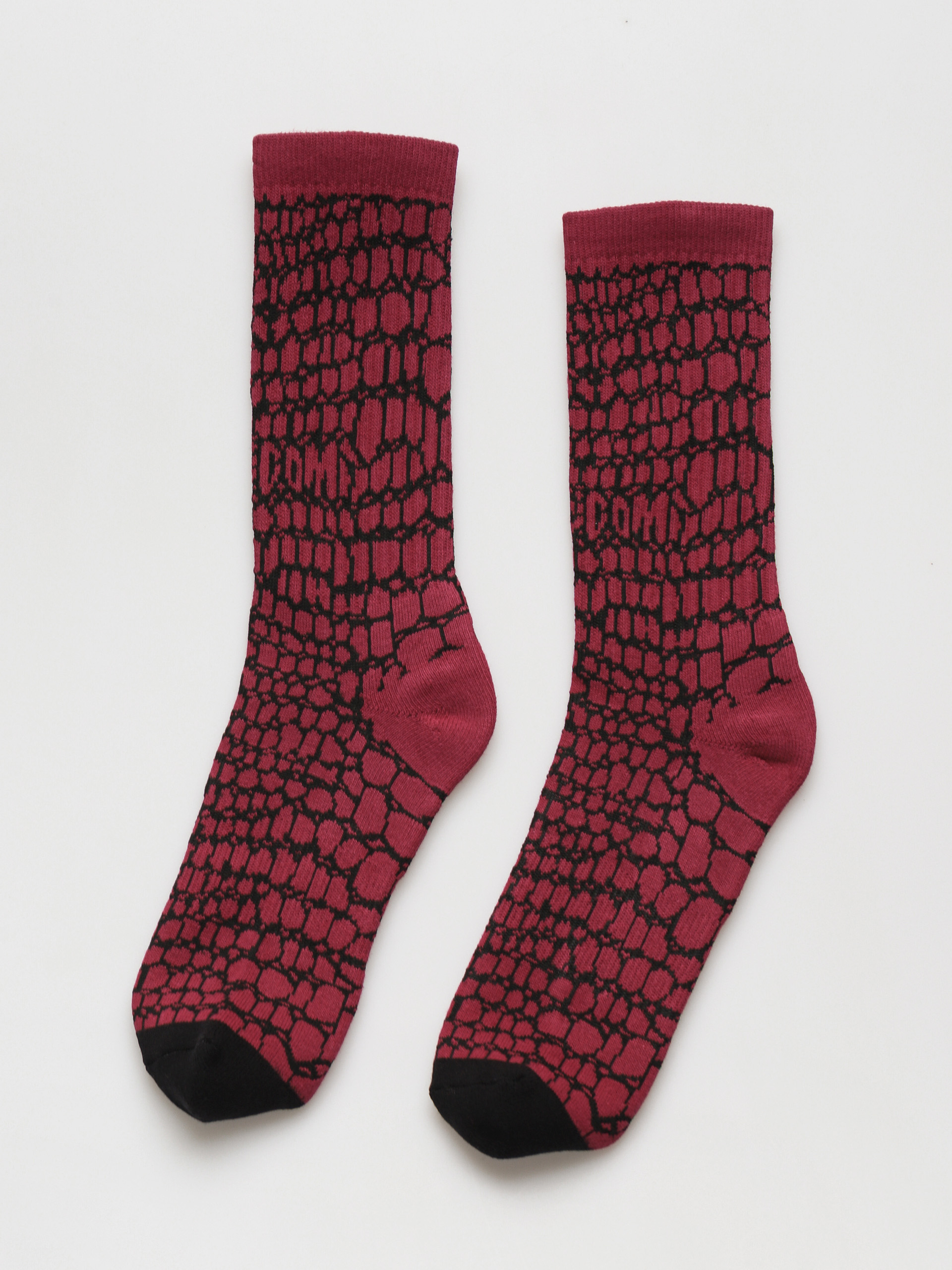 Ponožky Volcom Fa Todd Bratrud (plum)