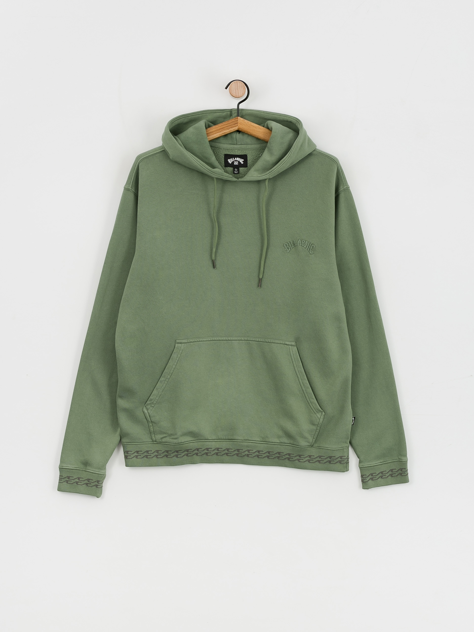 Mikina s kapucňou Billabong Wave Washed HD (sage)
