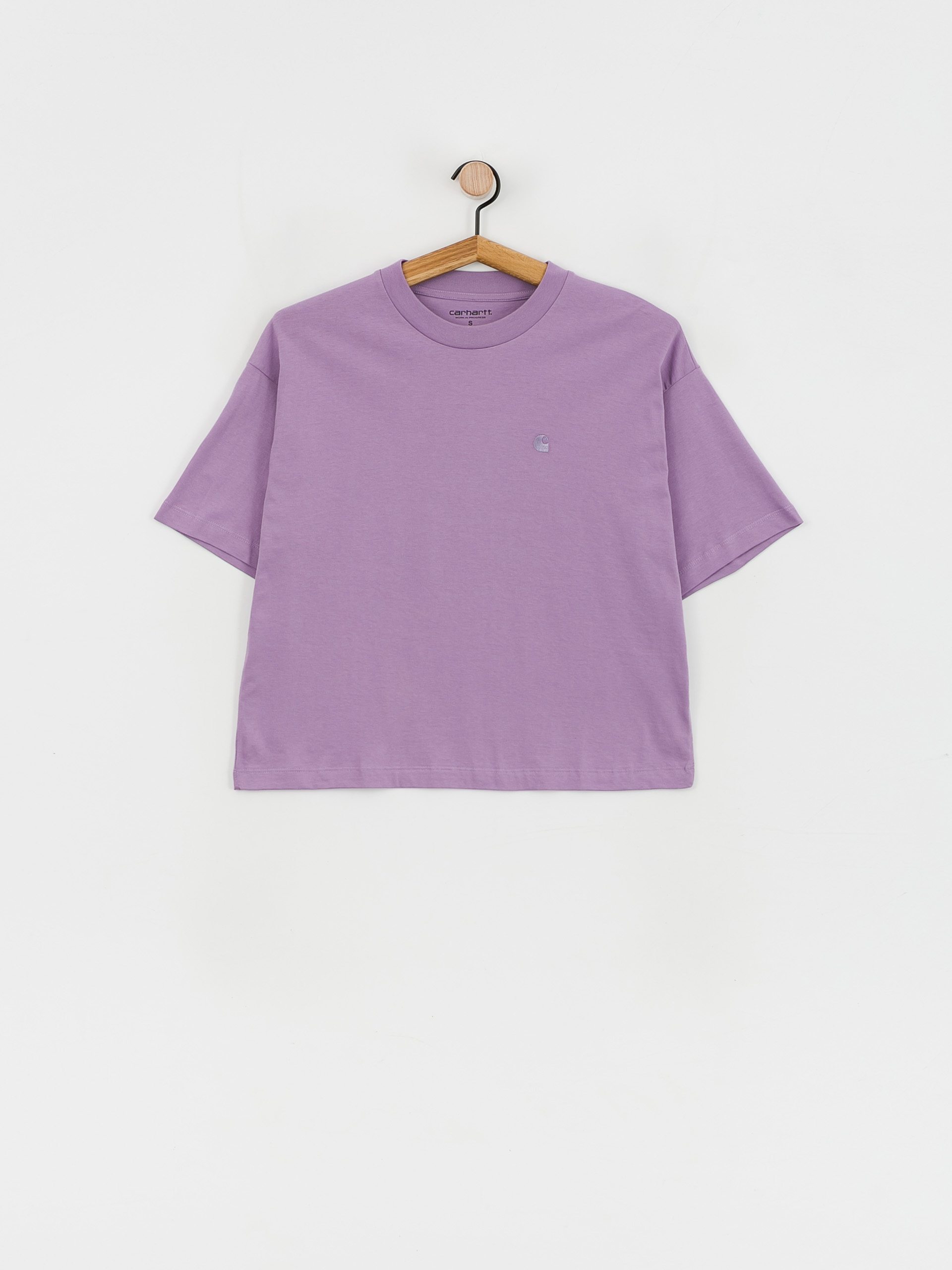 Tričko Carhartt WIP Chester Wmn (violanda)