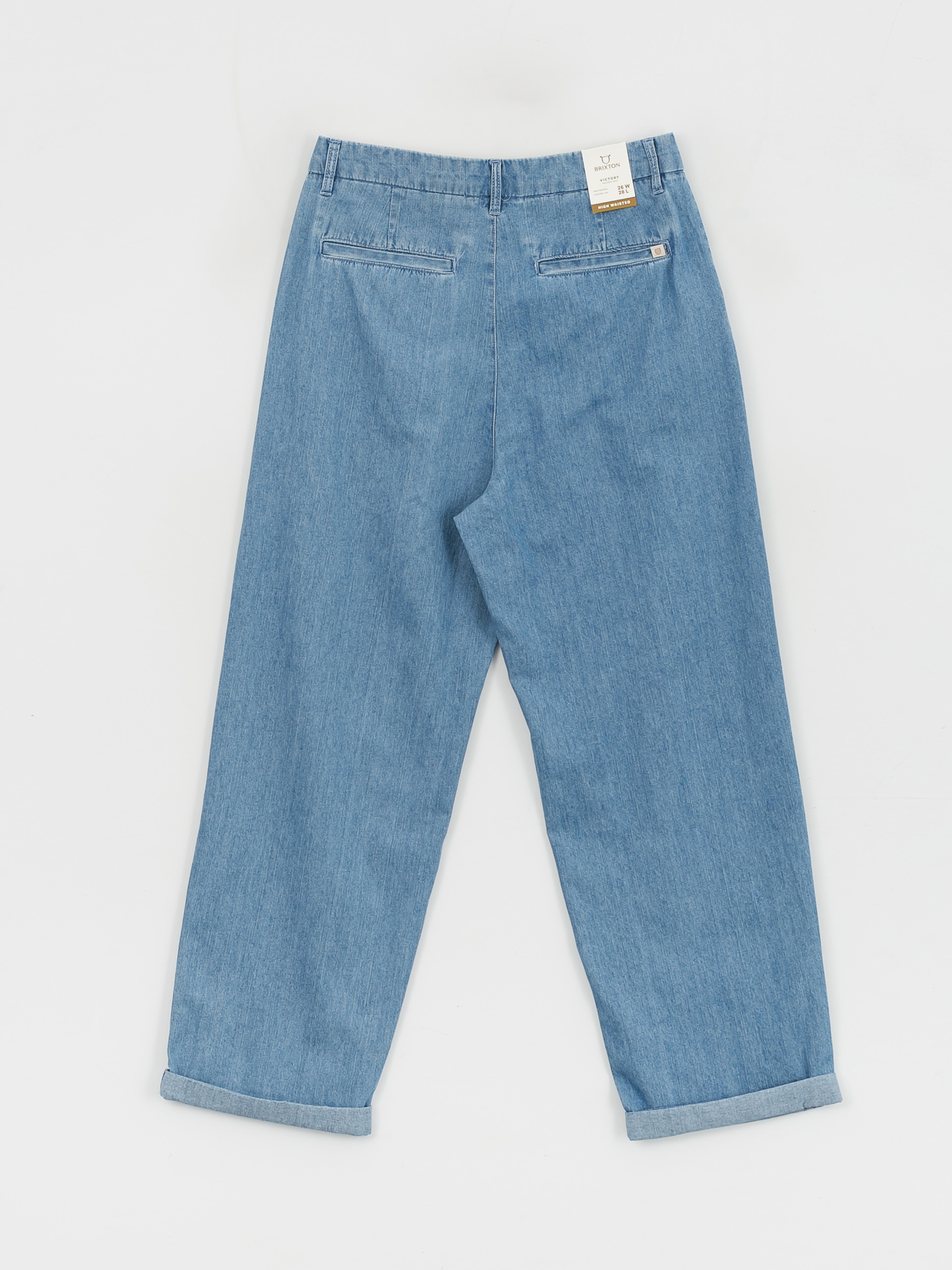 Nohavice Brixton Victory Trouser Wmn (faded indigo)