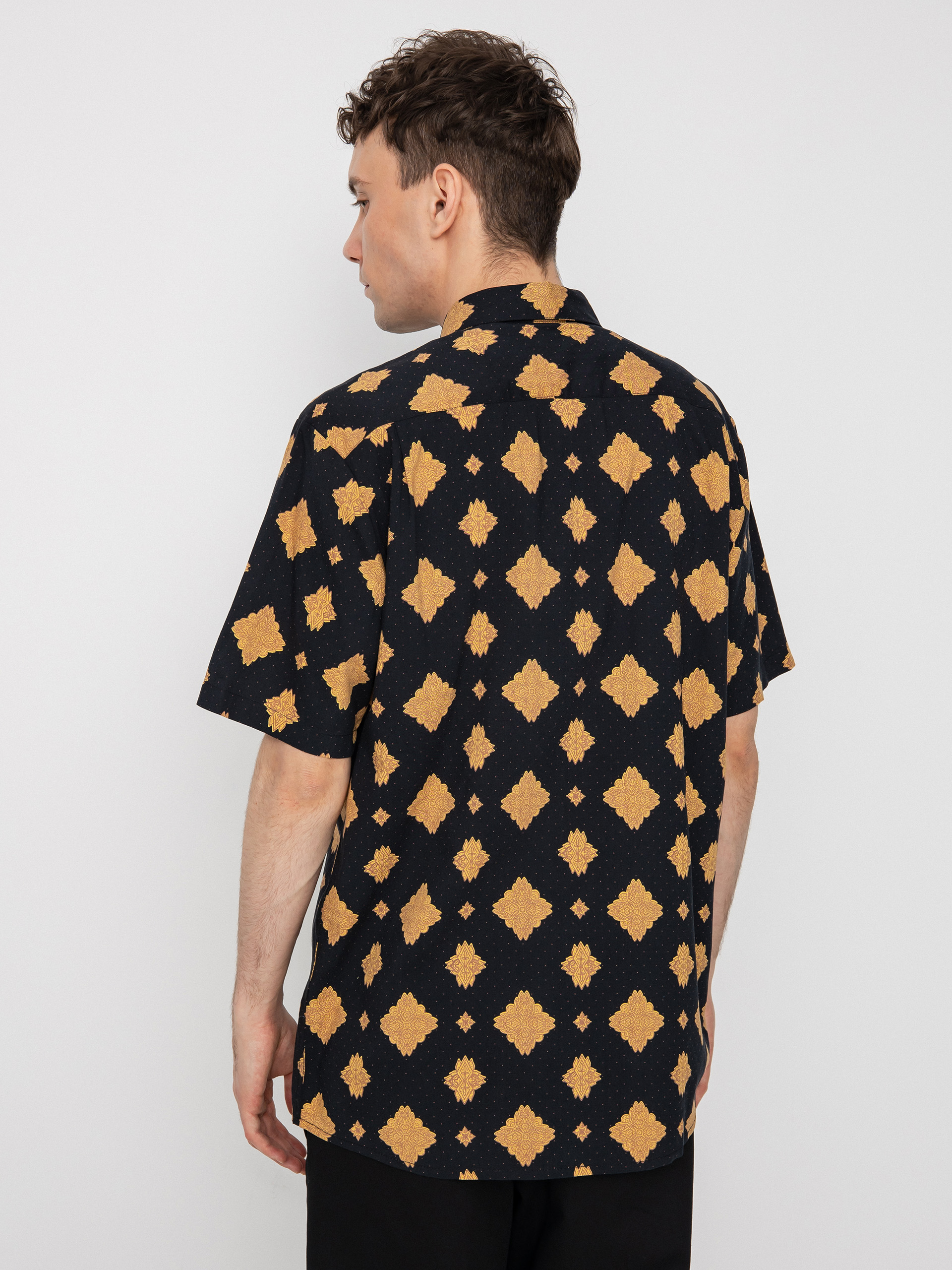 Košeľa Volcom Grit Mandala (new black)