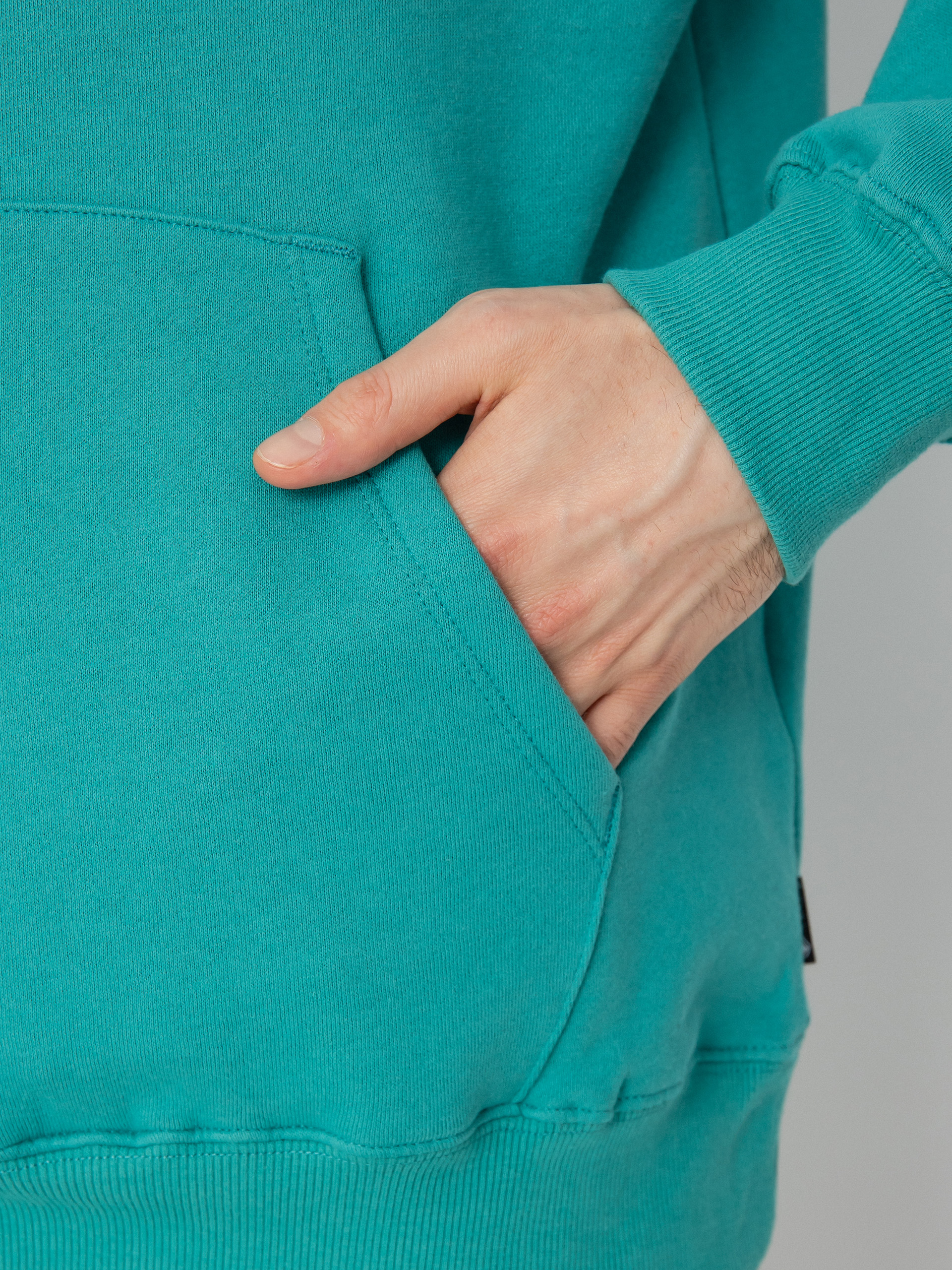 Mikina s kapucňou Volcom Stone HD (temple teal)