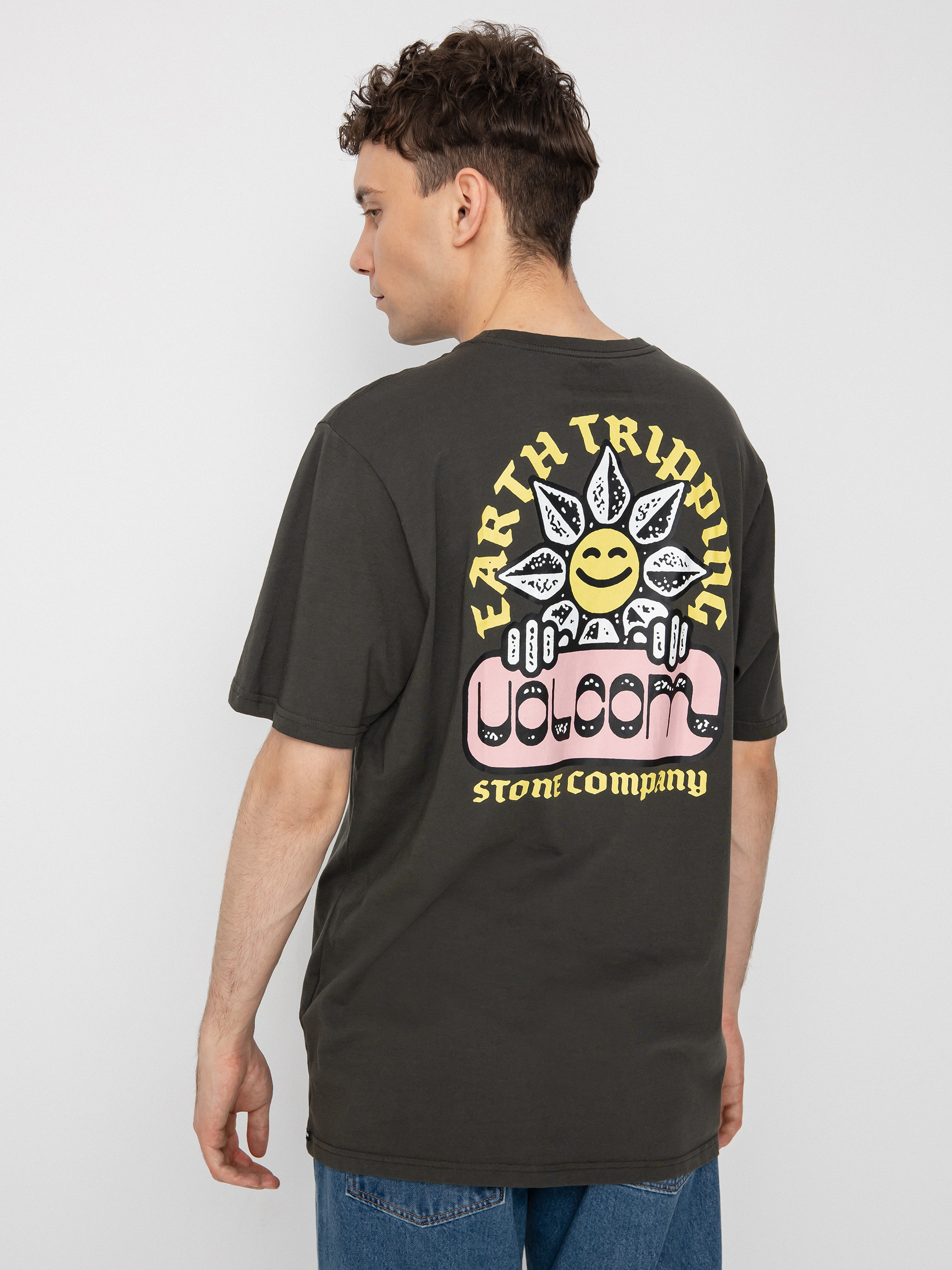 Tričko Volcom Fty Gardener (rinsed black)