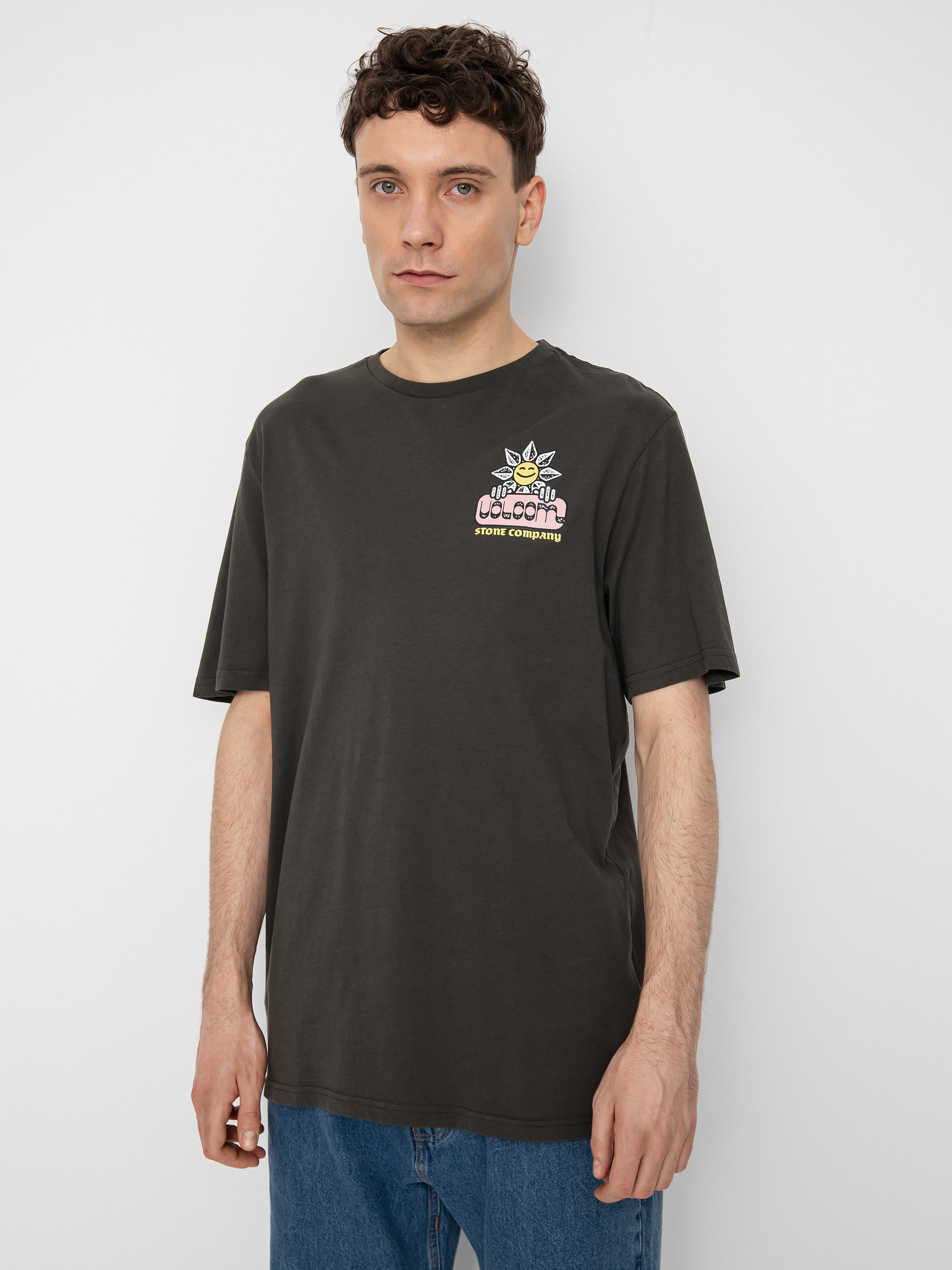 Tričko Volcom Fty Gardener (rinsed black)