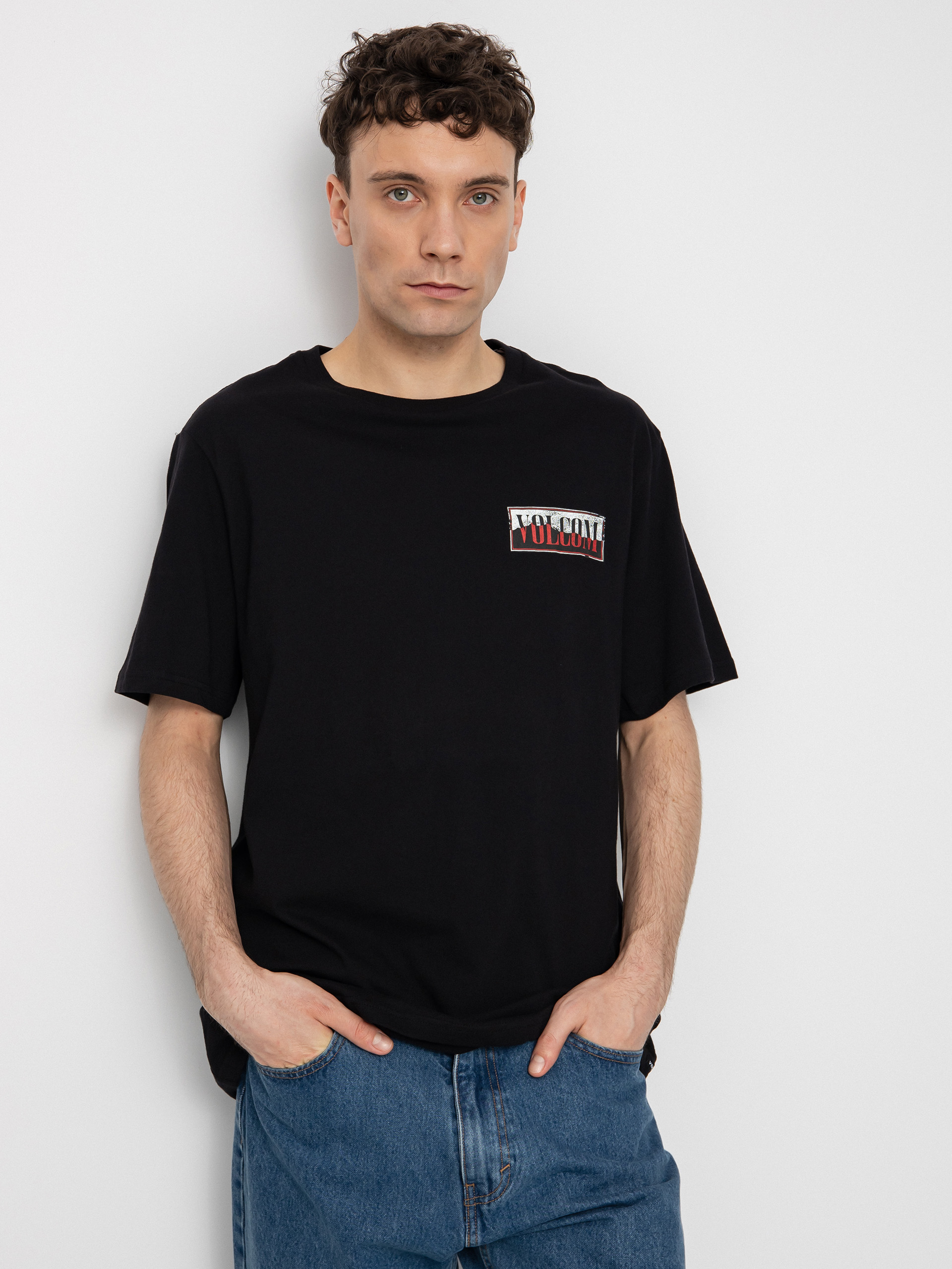 Tričko Volcom Surf Vitals J Robinson (black)