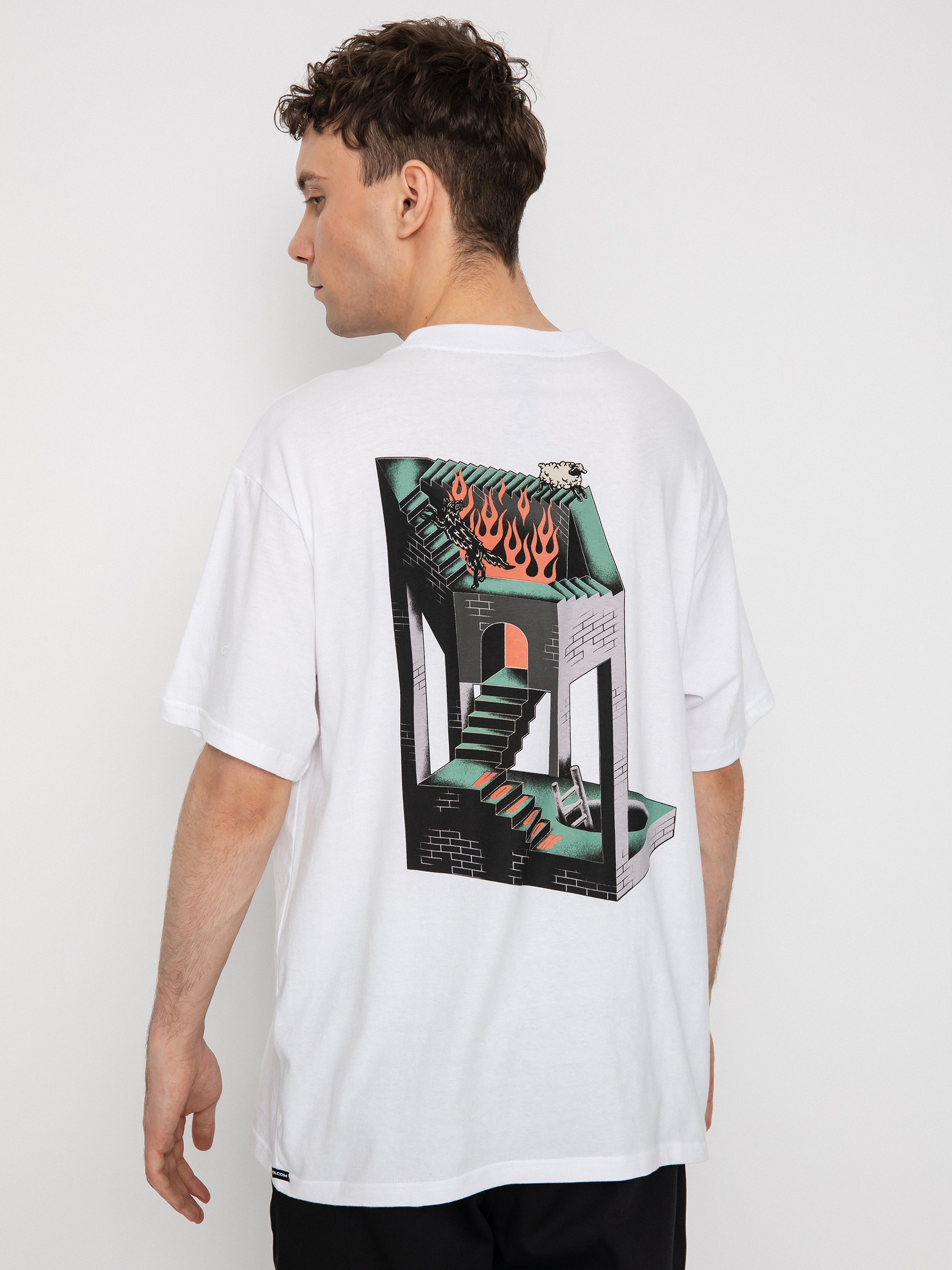 Tričko Volcom Skate Vitals Axel 2 (white)