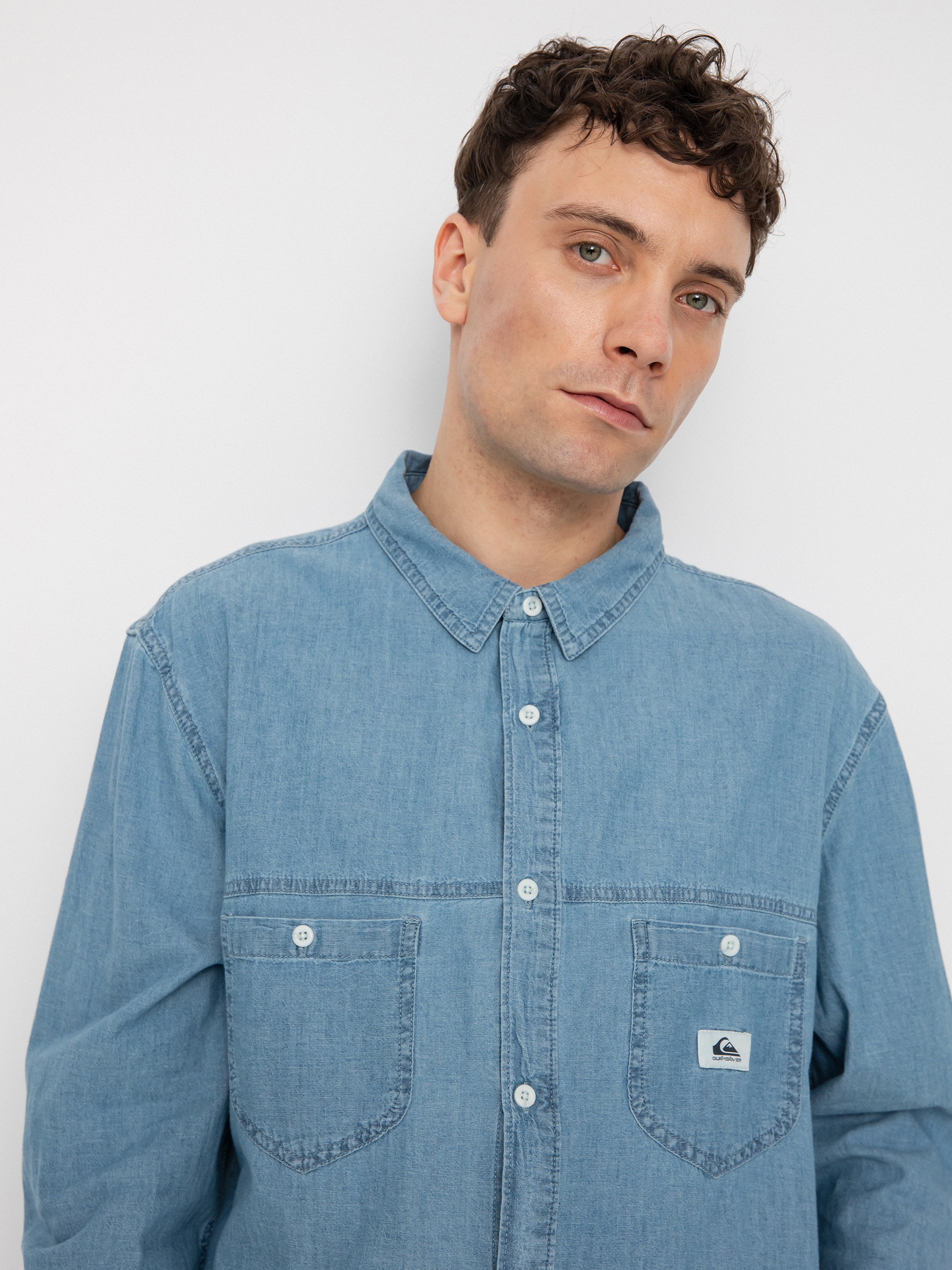 Košeľa Quiksilver Authentic Paradise (ice)