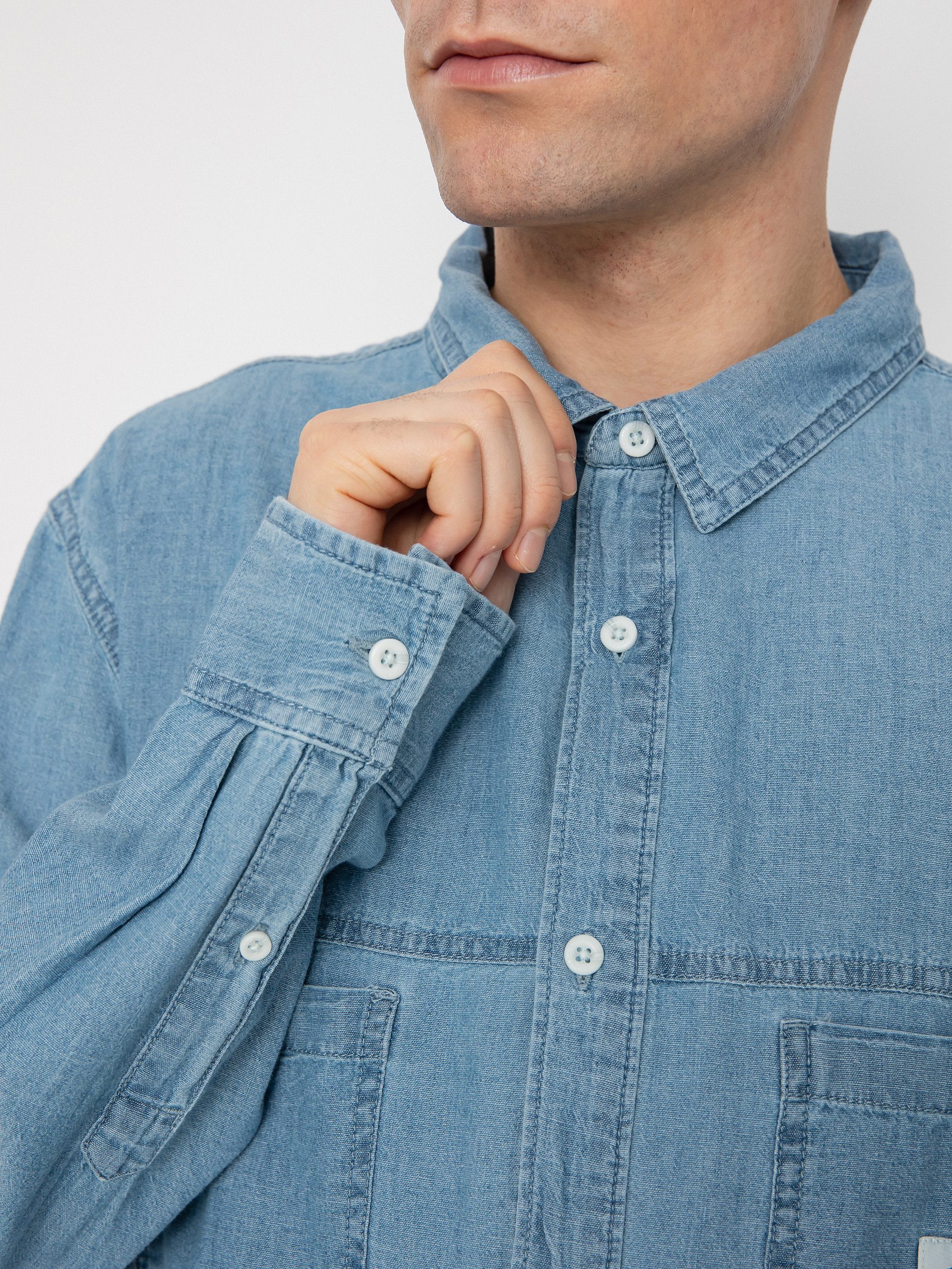 Košeľa Quiksilver Authentic Paradise (ice)