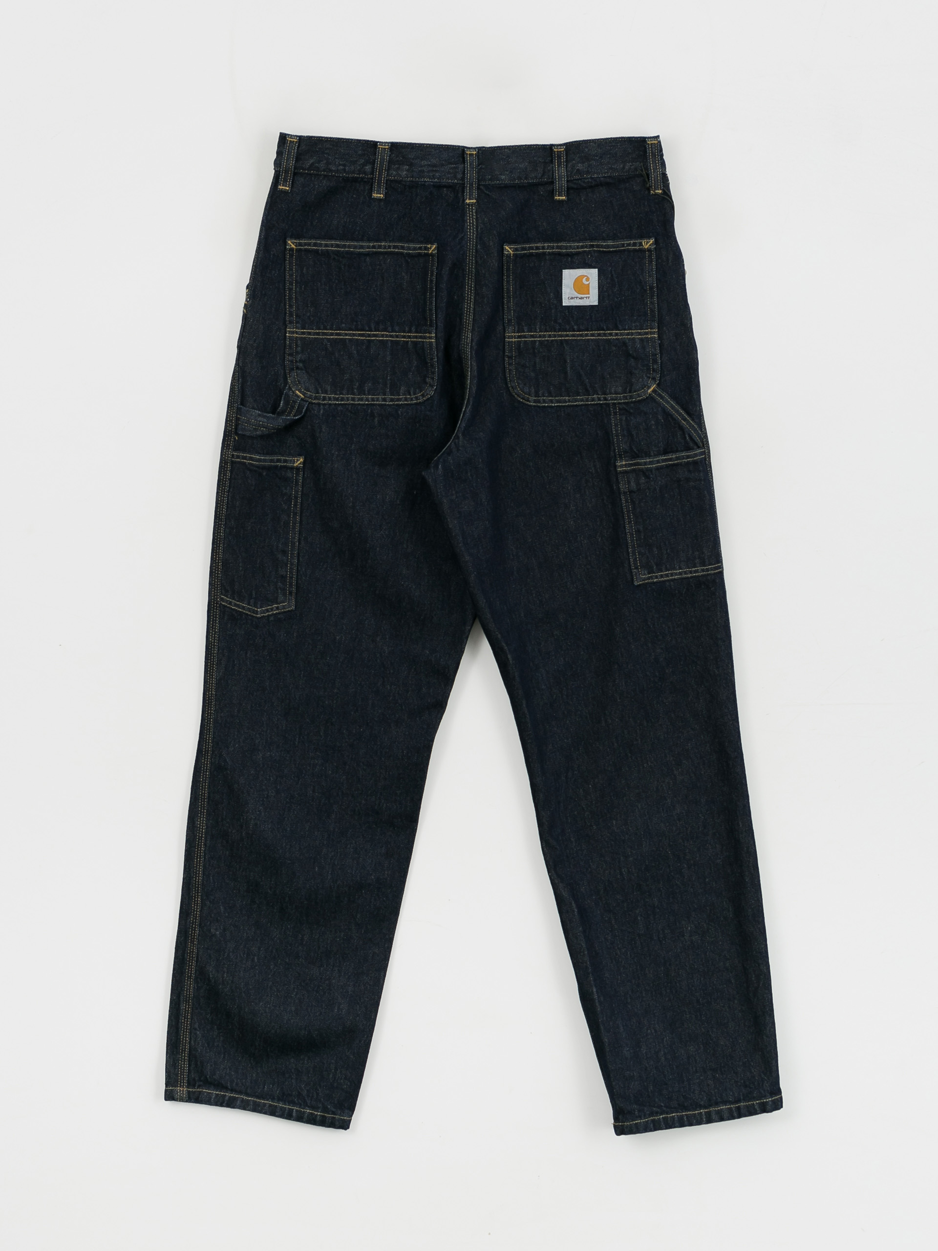 Nohavice Carhartt WIP Single Knee (blue)