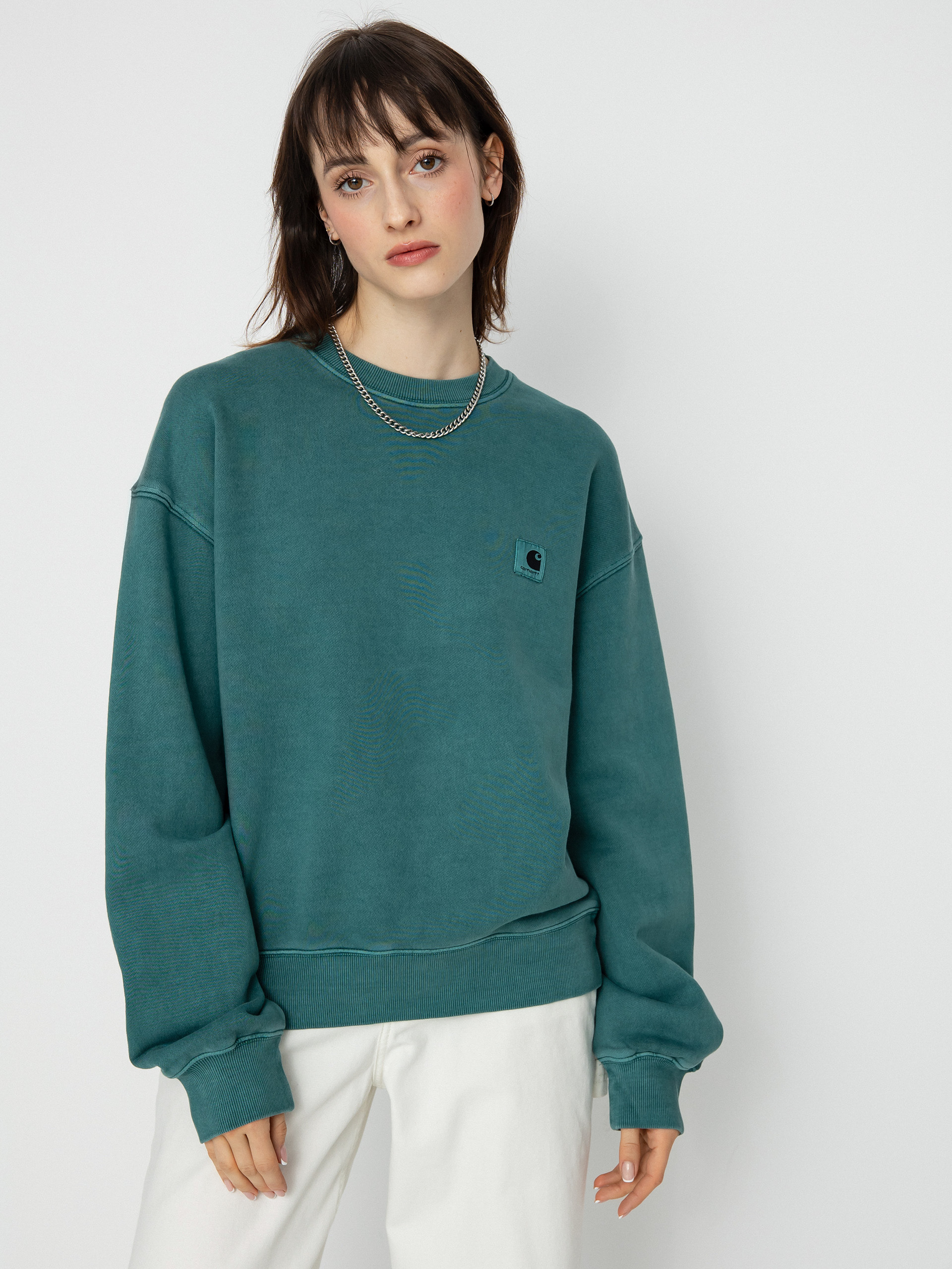 Mikina Carhartt WIP Nelson Wmn (botanic)
