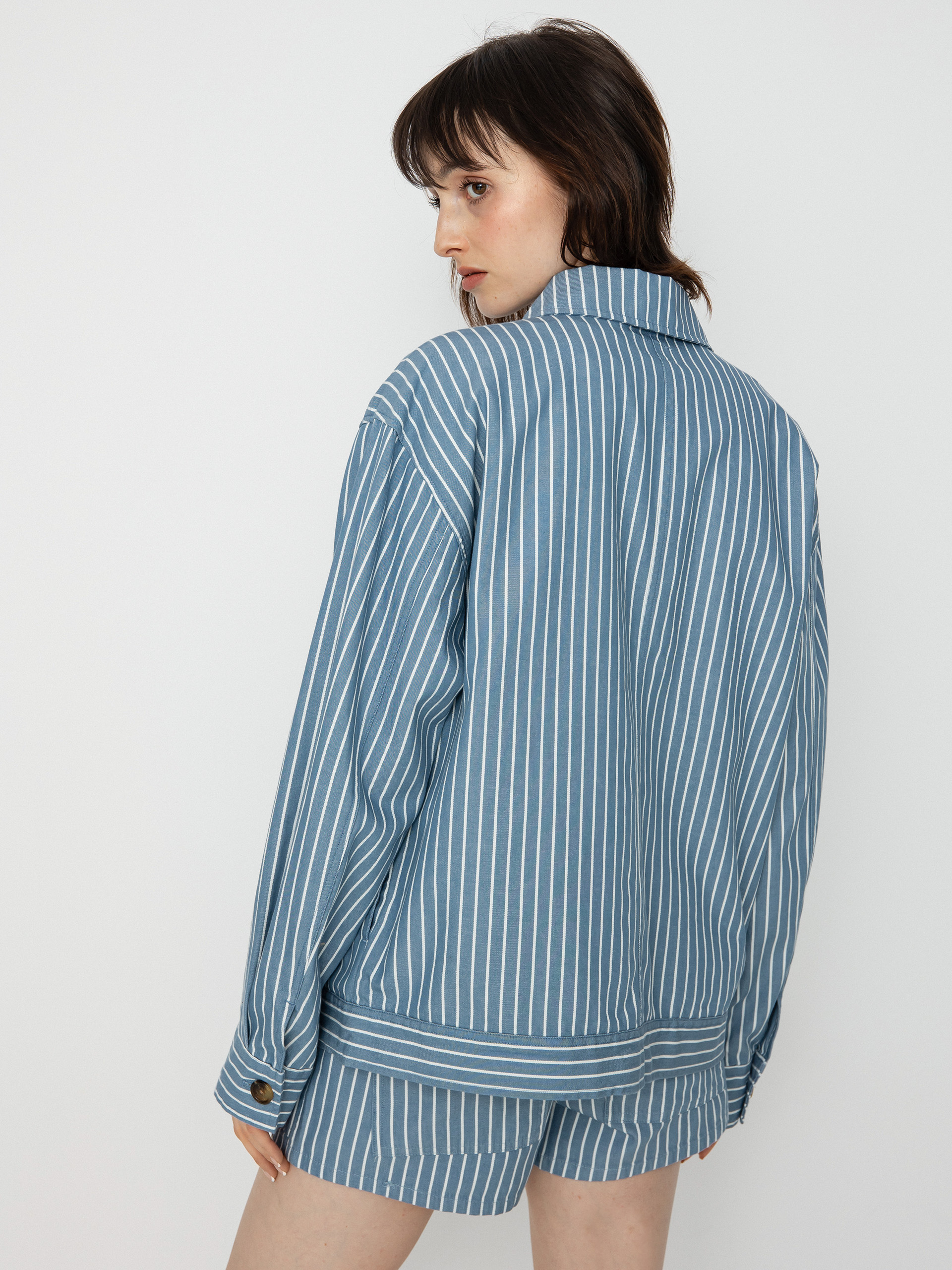 Bunda Brixton Stark Trucker Wmn (blue heaven)