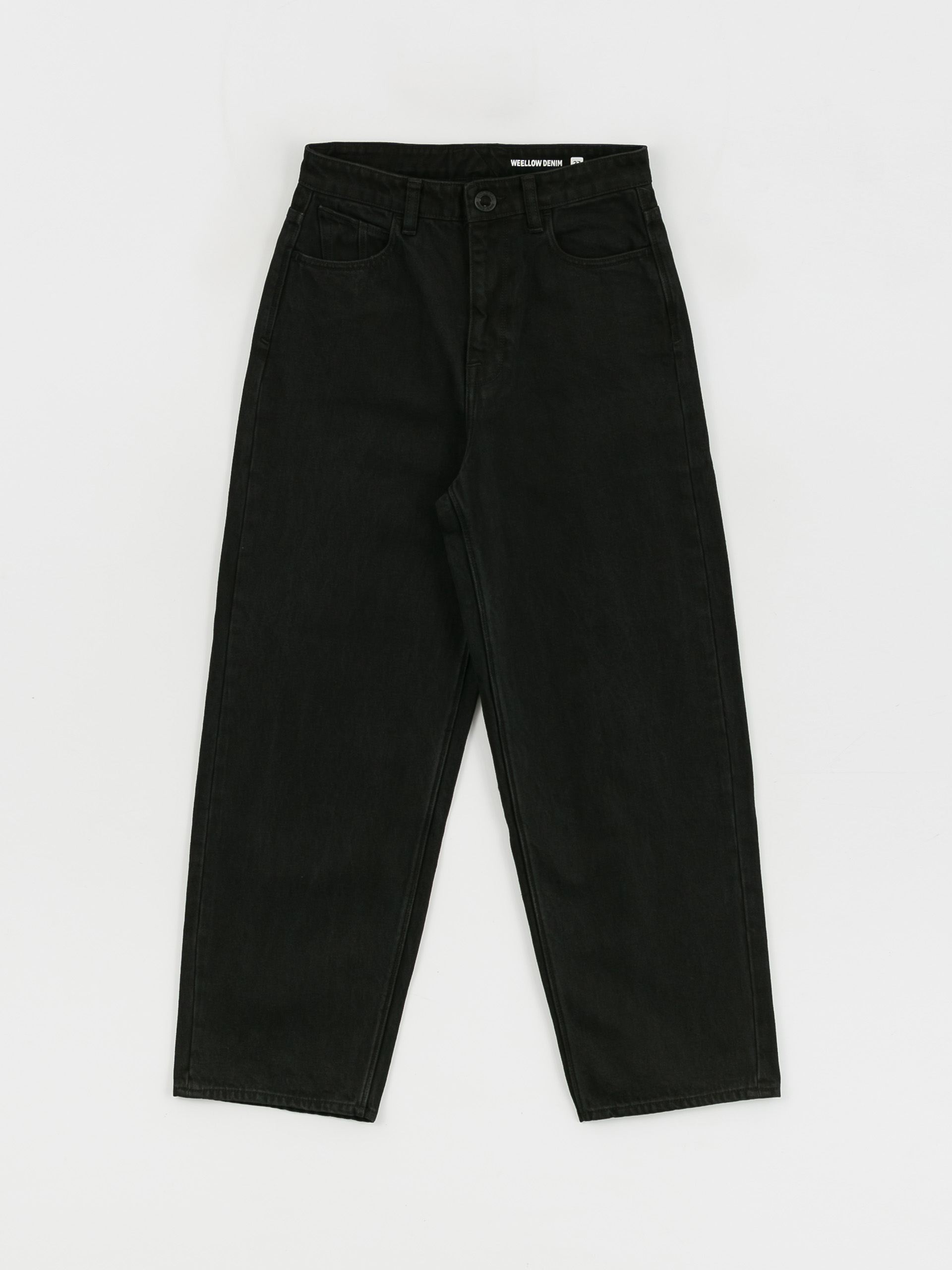 Nohavice Volcom Weellow Denim Wmn (black)