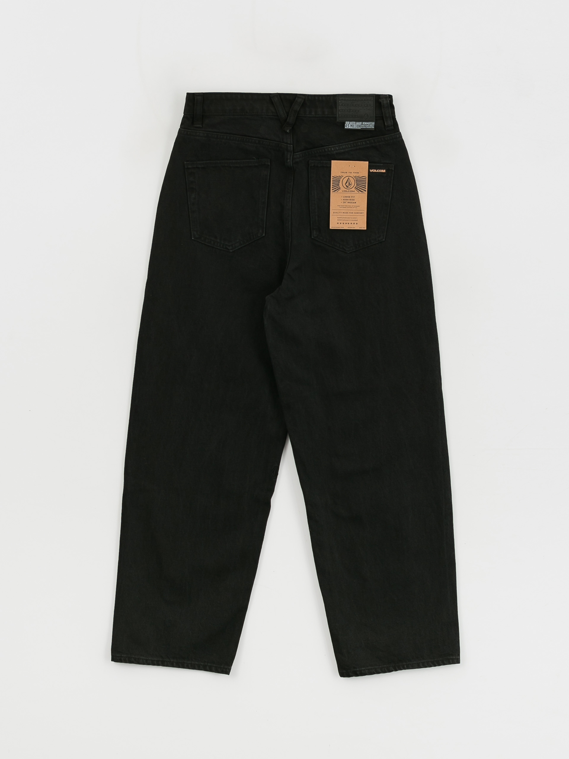 Nohavice Volcom Weellow Denim Wmn (black)