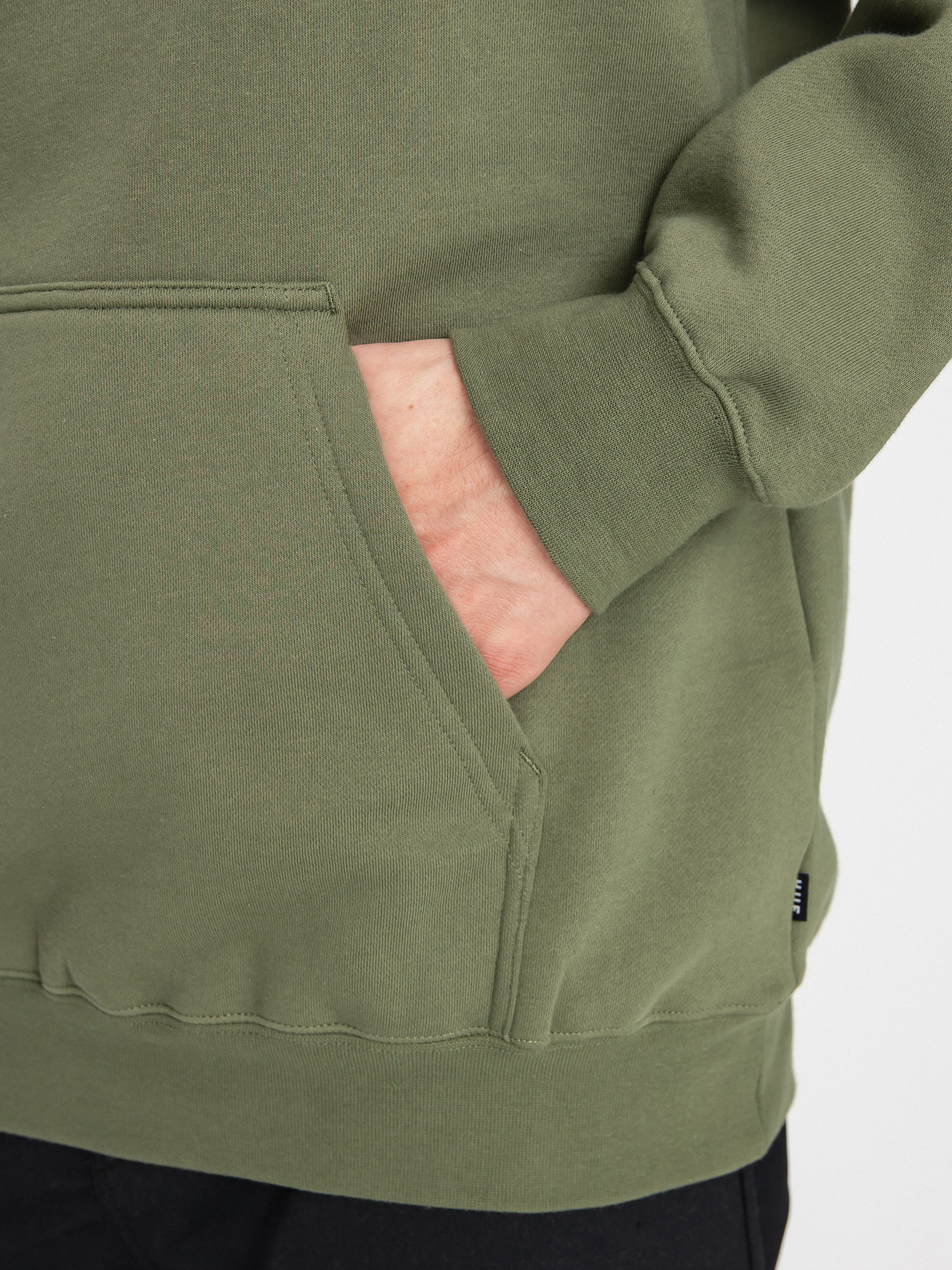 Mikina s kapucňou HUF Paid In Full HD (olive)