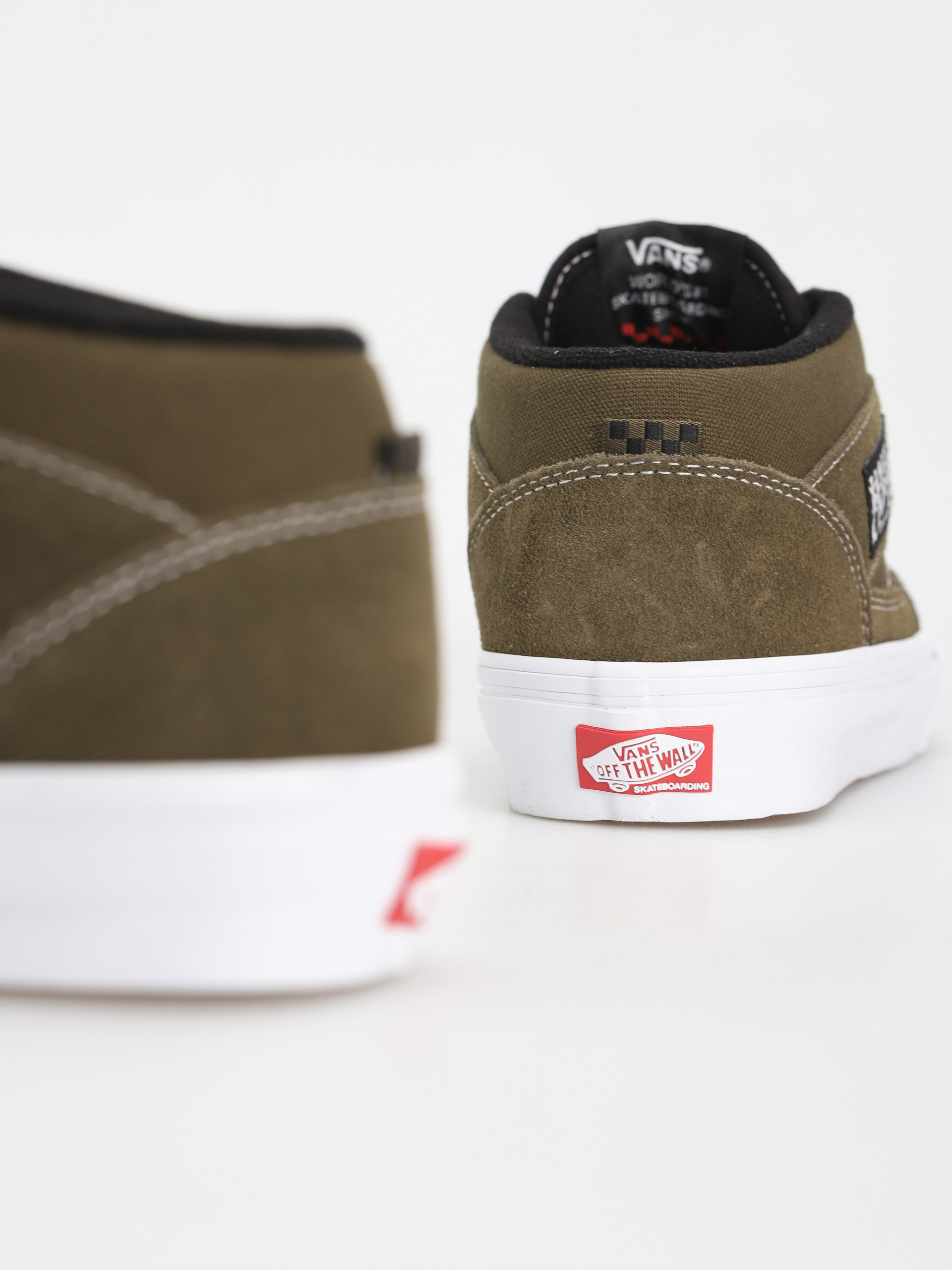 Topánky Vans Skate Half Cab (dark olive)