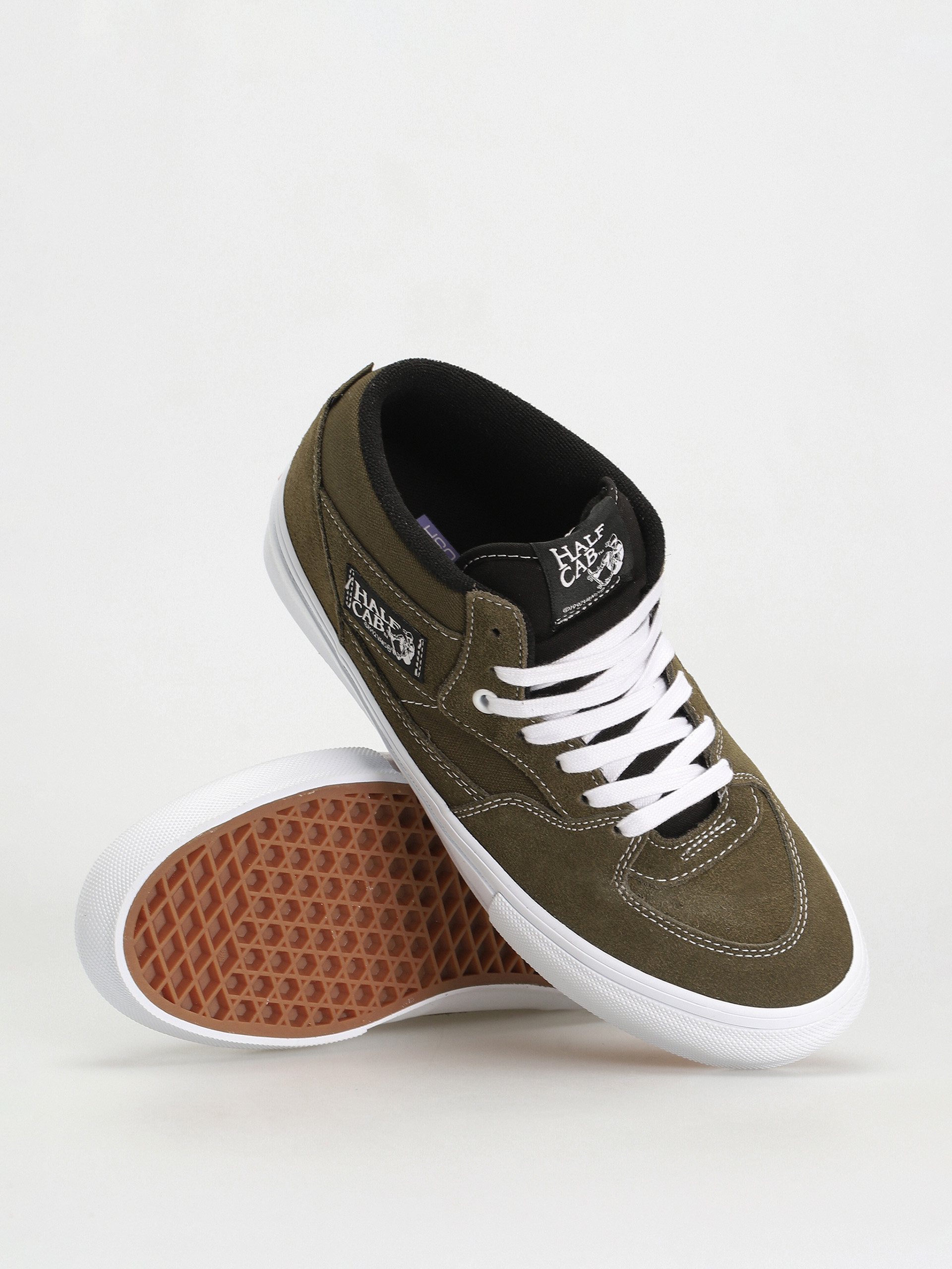 Topánky Vans Skate Half Cab (dark olive)