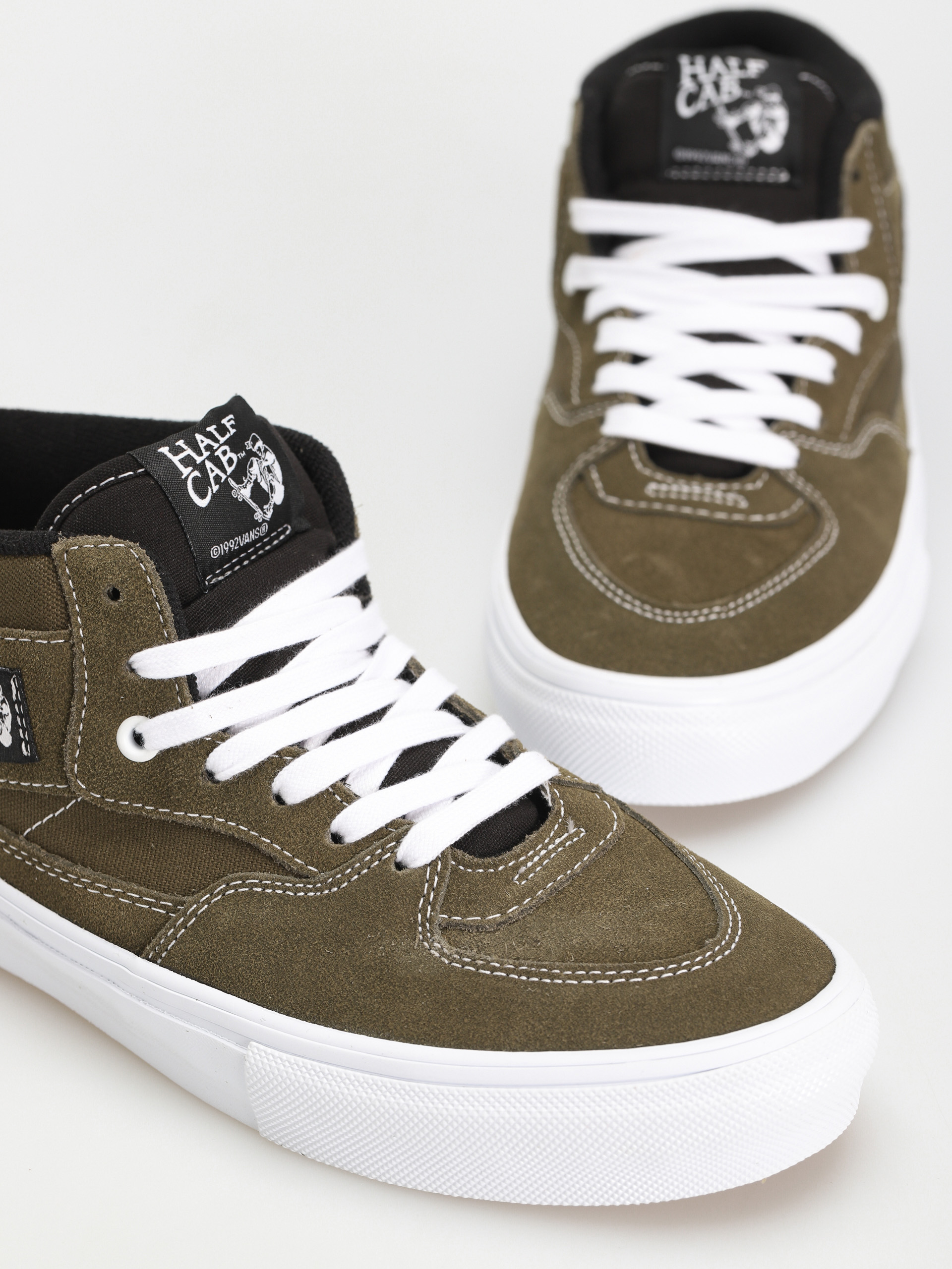 Topánky Vans Skate Half Cab (dark olive)