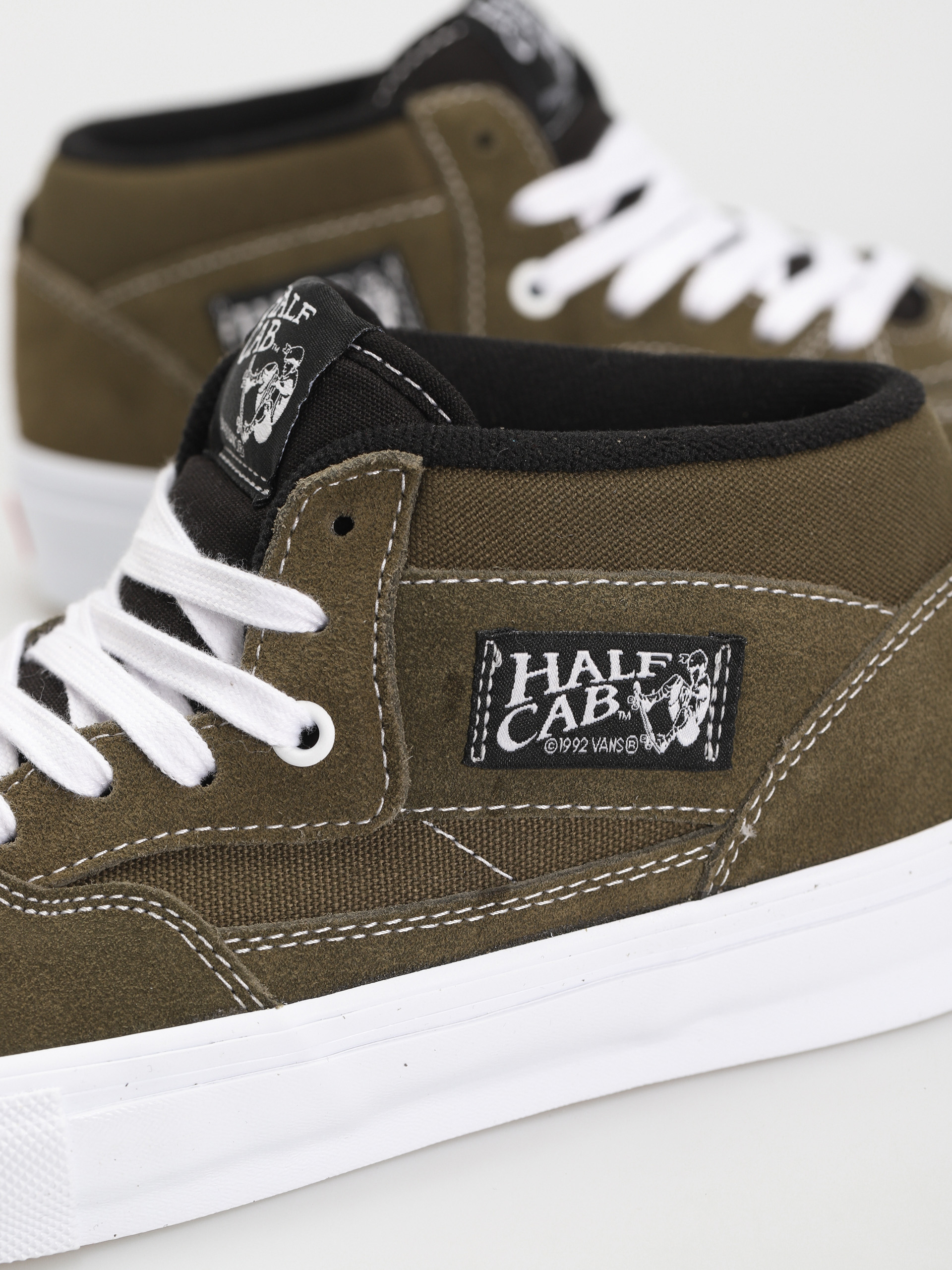 Topánky Vans Skate Half Cab (dark olive)