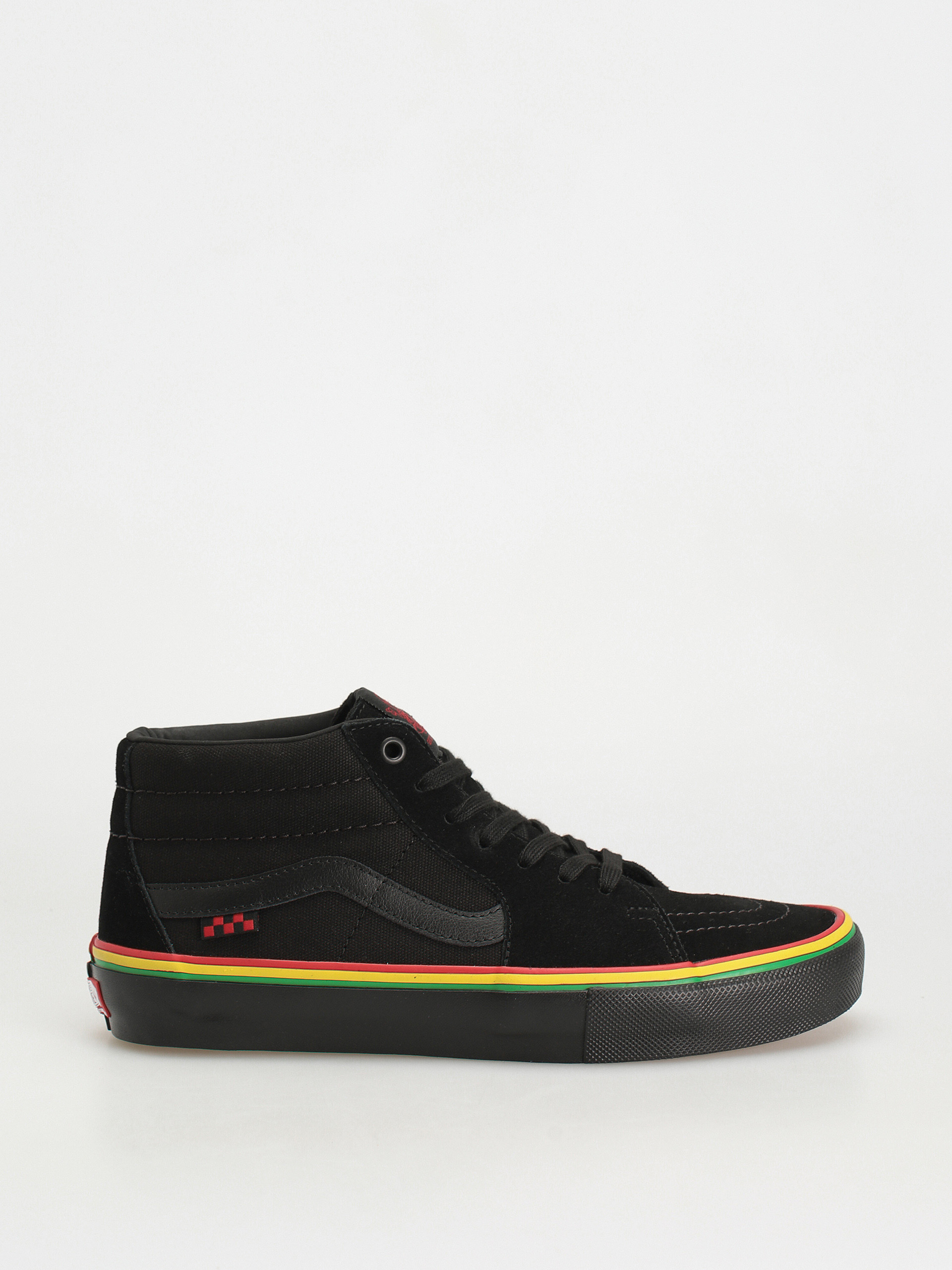 Topánky Vans Skate Grosso Mid (rasta black)