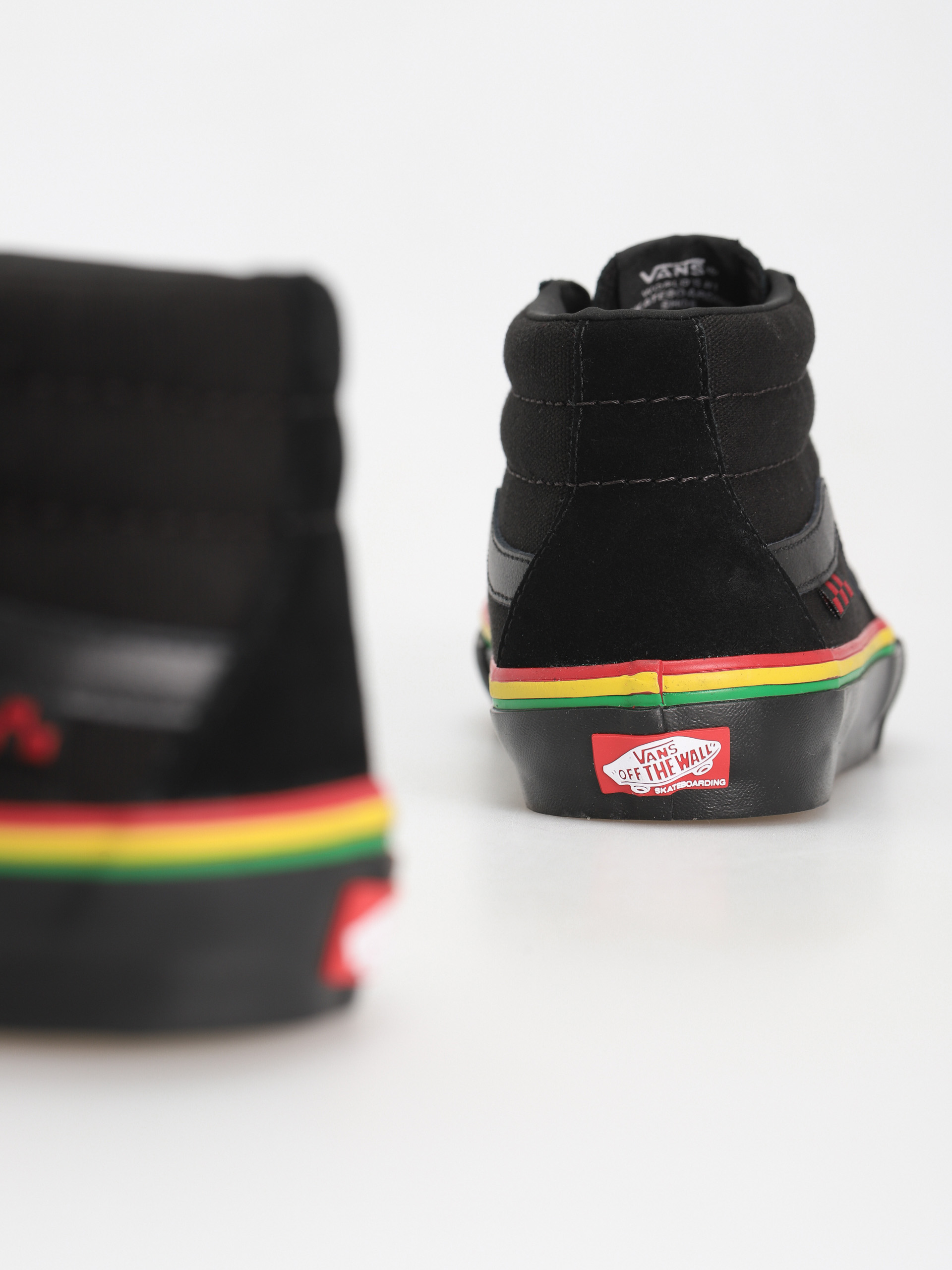 Topánky Vans Skate Grosso Mid (rasta black)