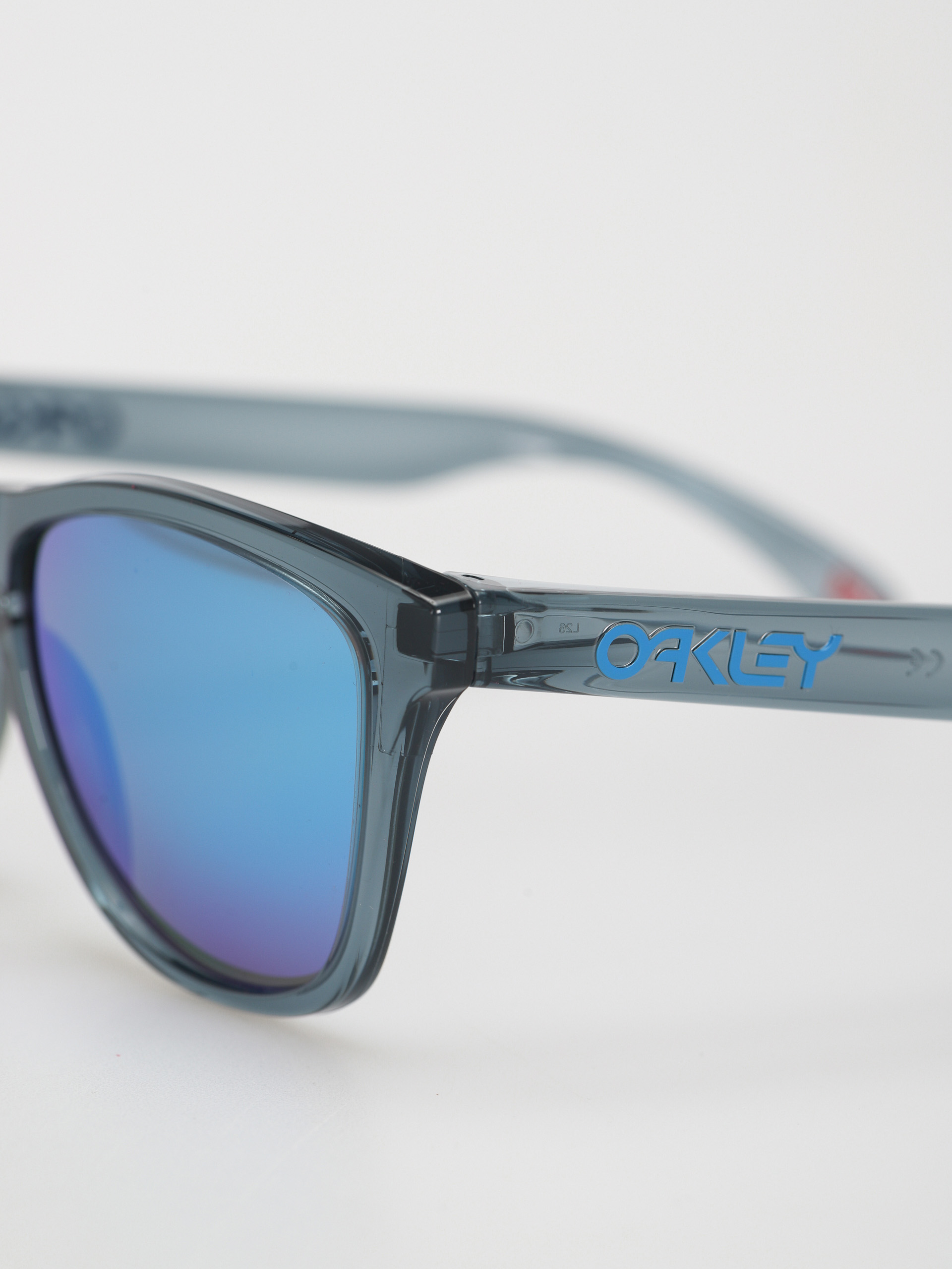 Slnečné okuliare Oakley Frogskins (crystal black/prizm sapphr irid polar)