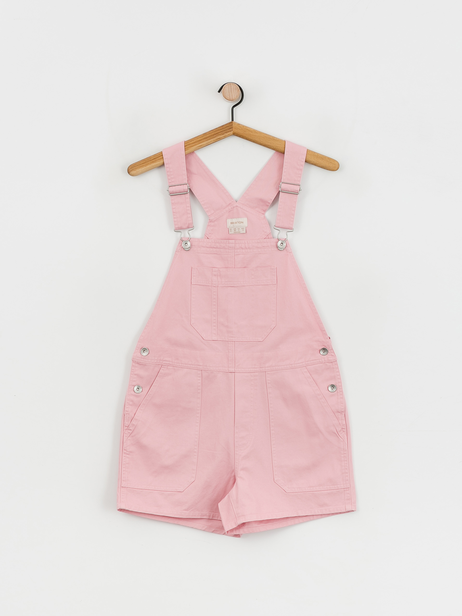 Kraťasy Brixton Costa Overall Wmn (pink nectar)