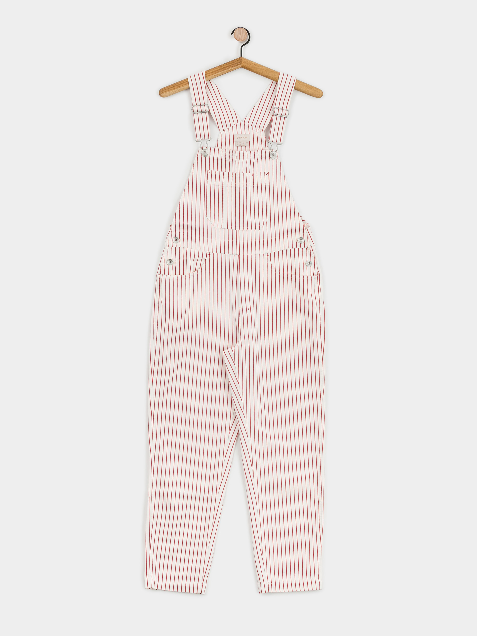 Nohavice Brixton Costa Overall Wmn (aloha red)