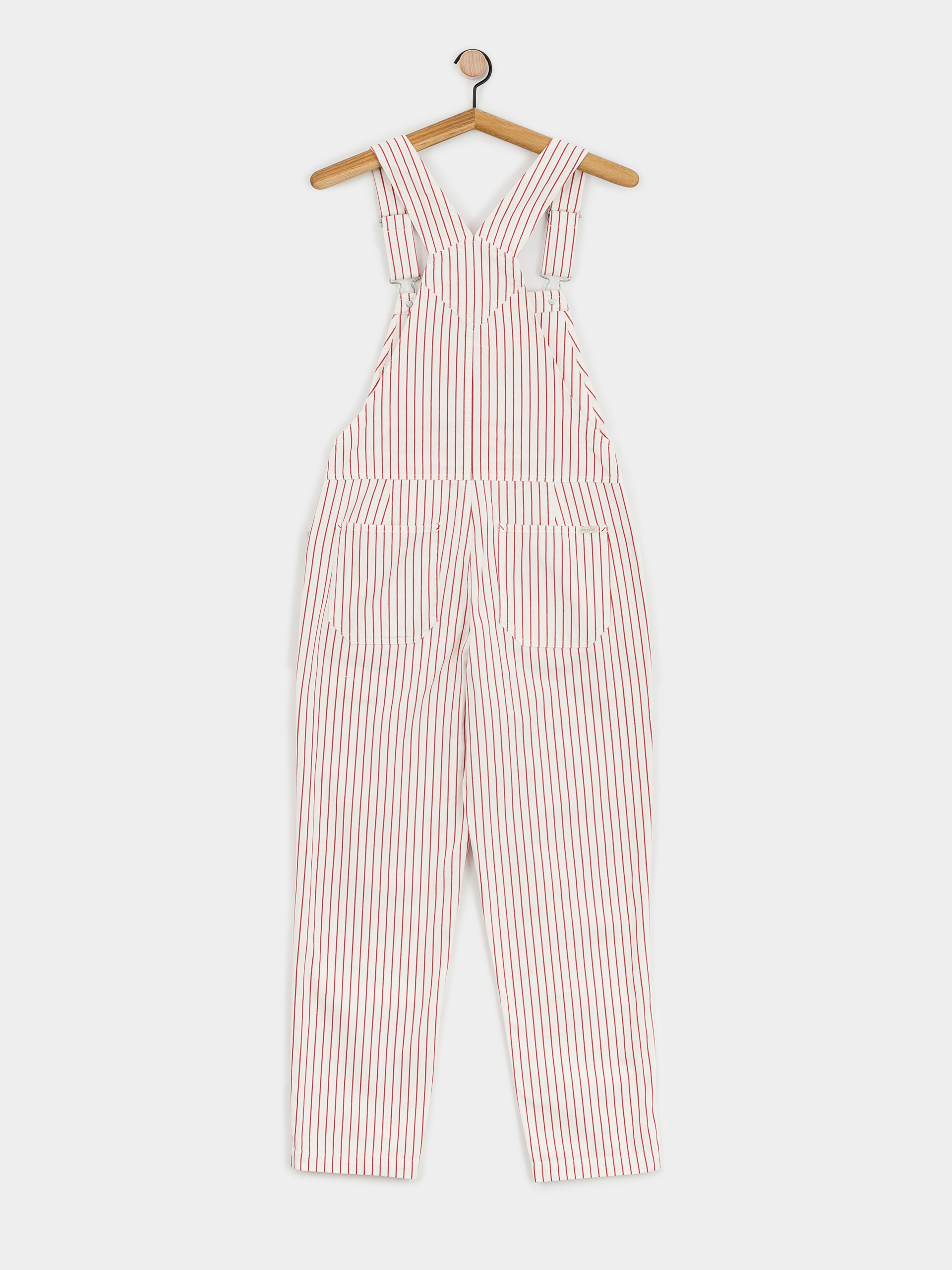 Nohavice Brixton Costa Overall Wmn (aloha red)