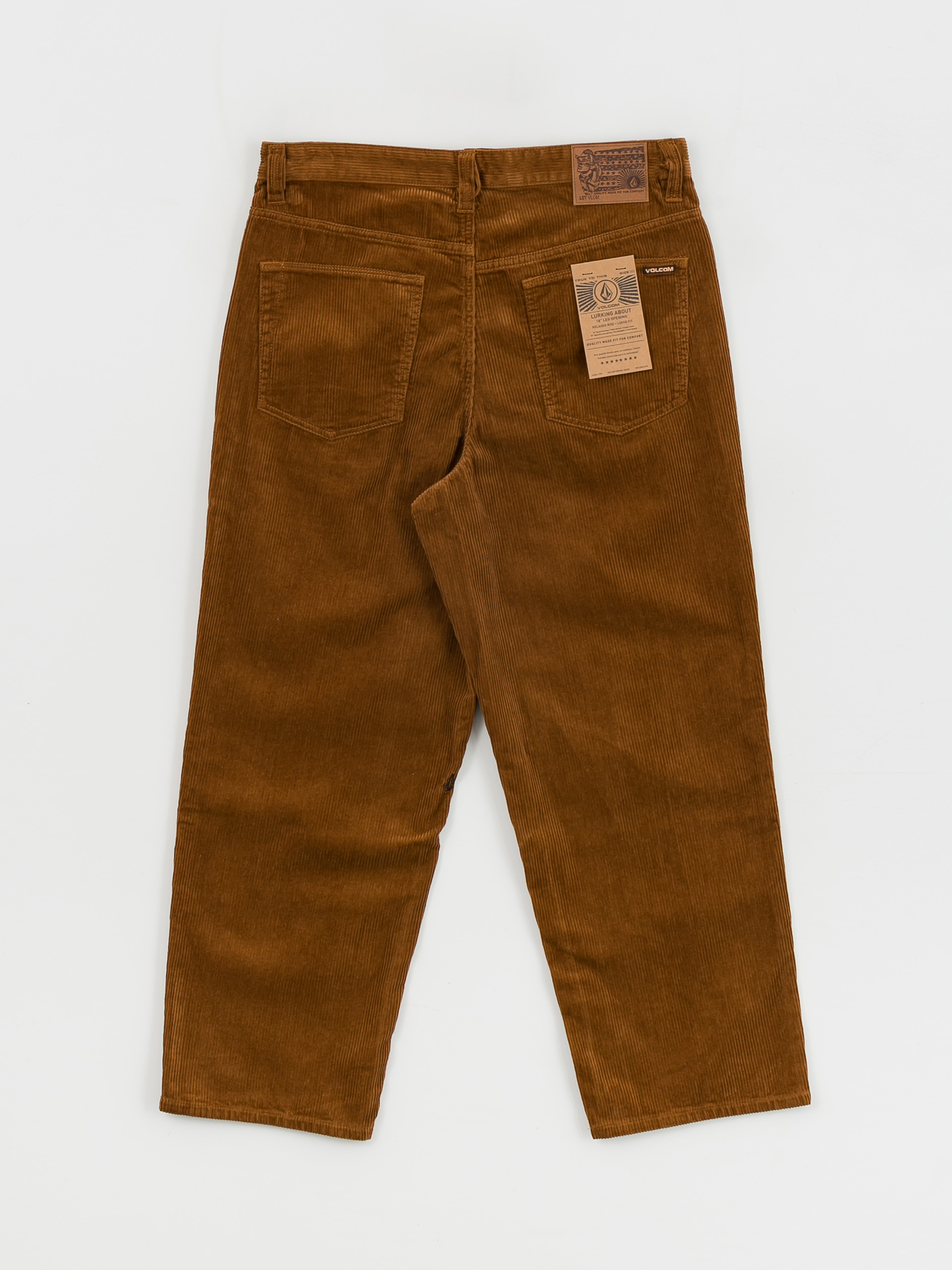 Nohavice Volcom Lurking About Cord (rubber)