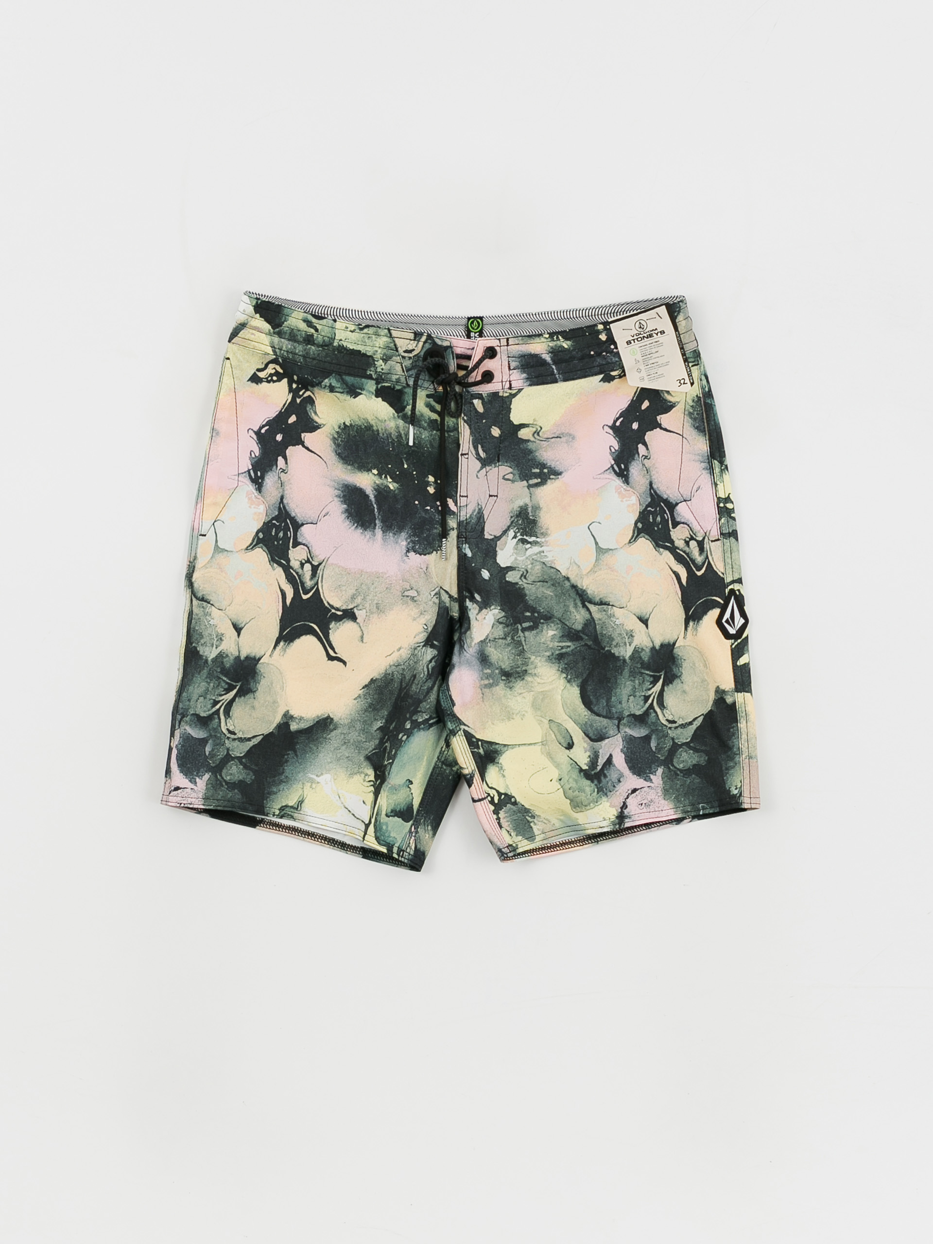 Plážové kraťasy Volcom Skulli Wash Stoney 19 (dawn yellow)