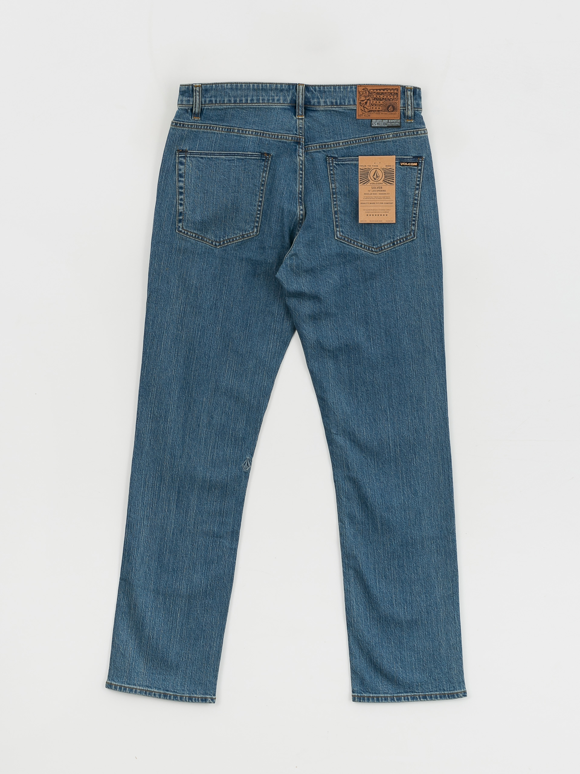 Nohavice Volcom Solver Denim (aged indigo)