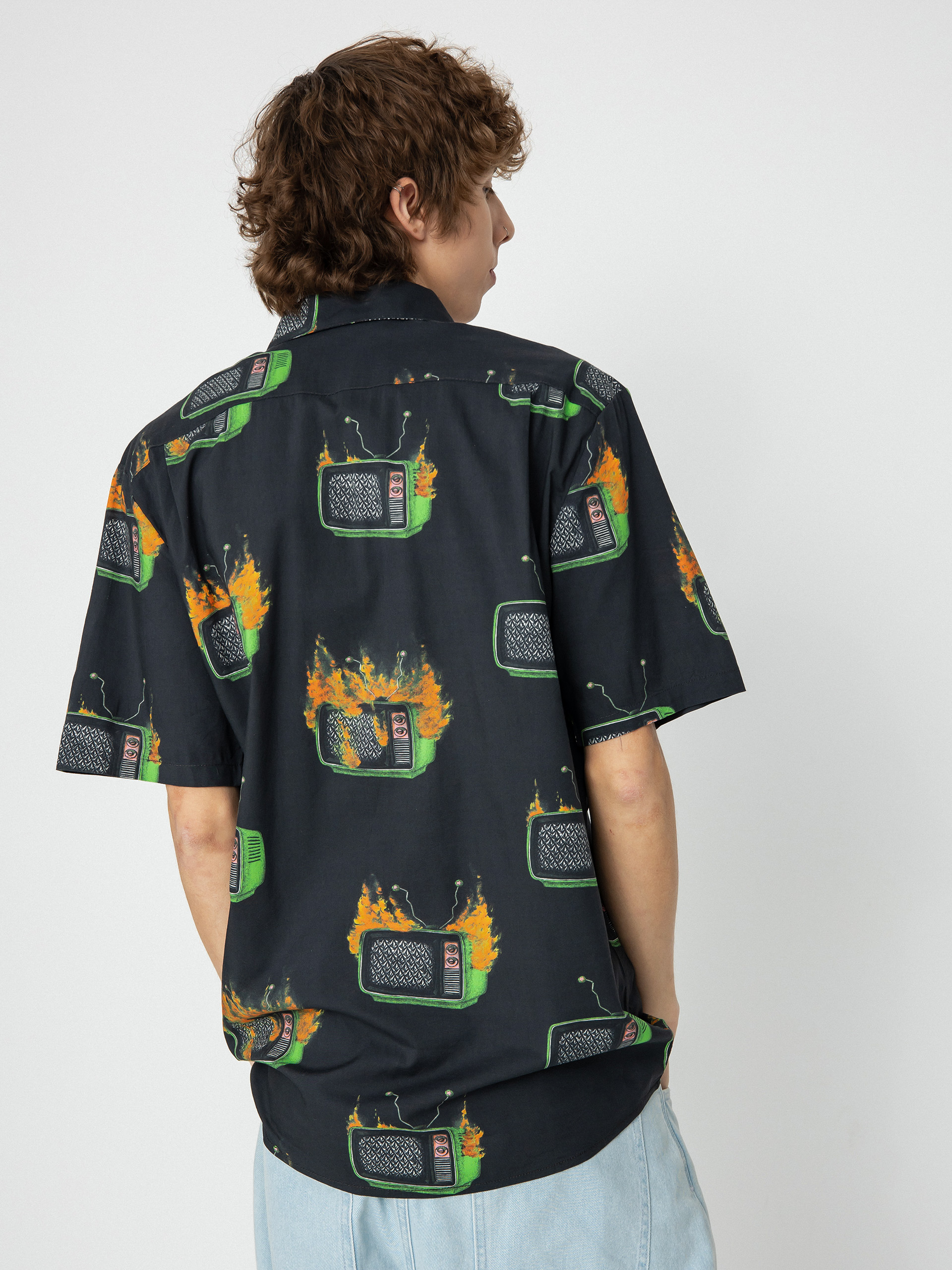 Košeľa Volcom Fa J Hager (black)