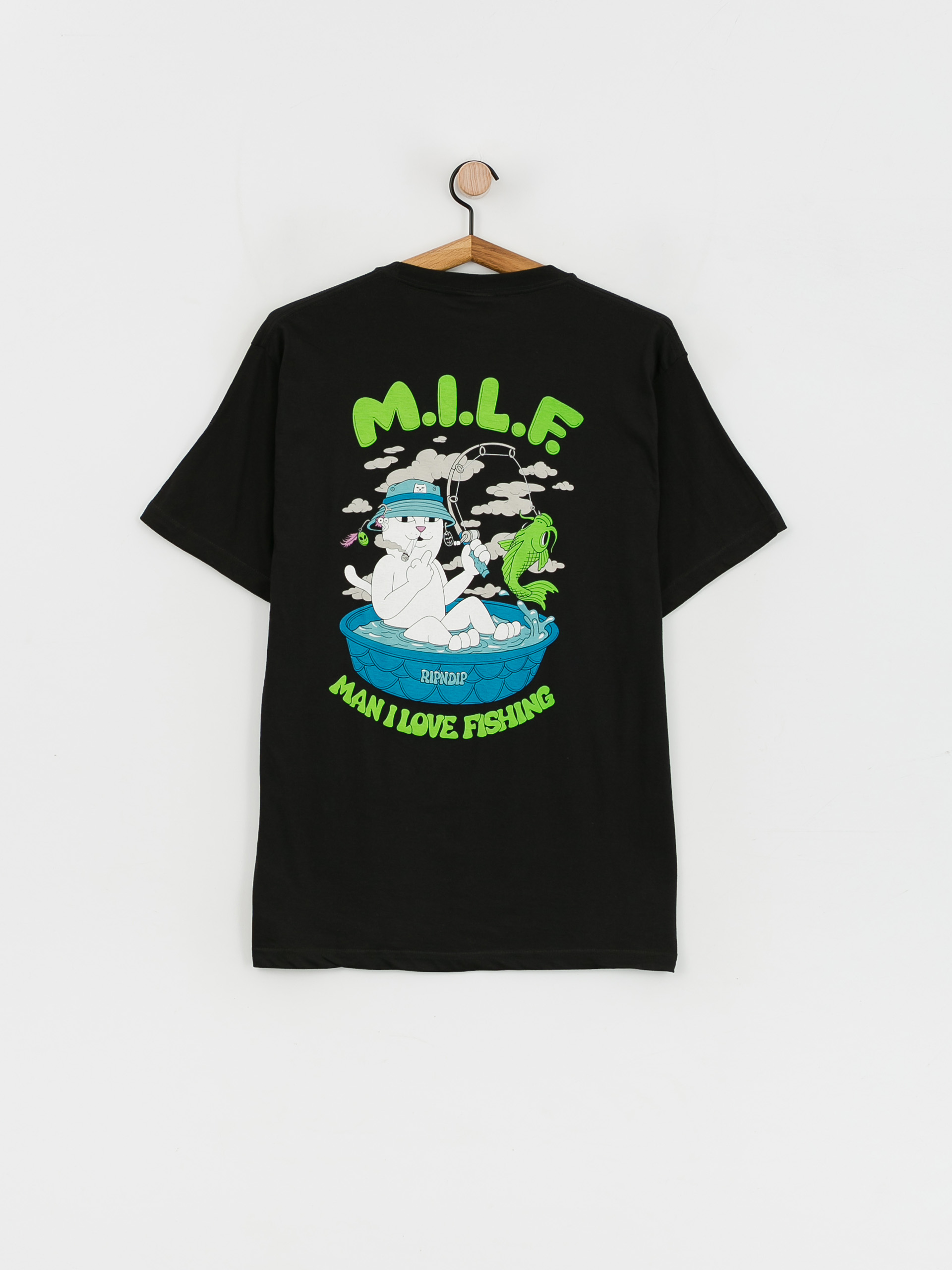 Tričko RipNDip MILF (black)