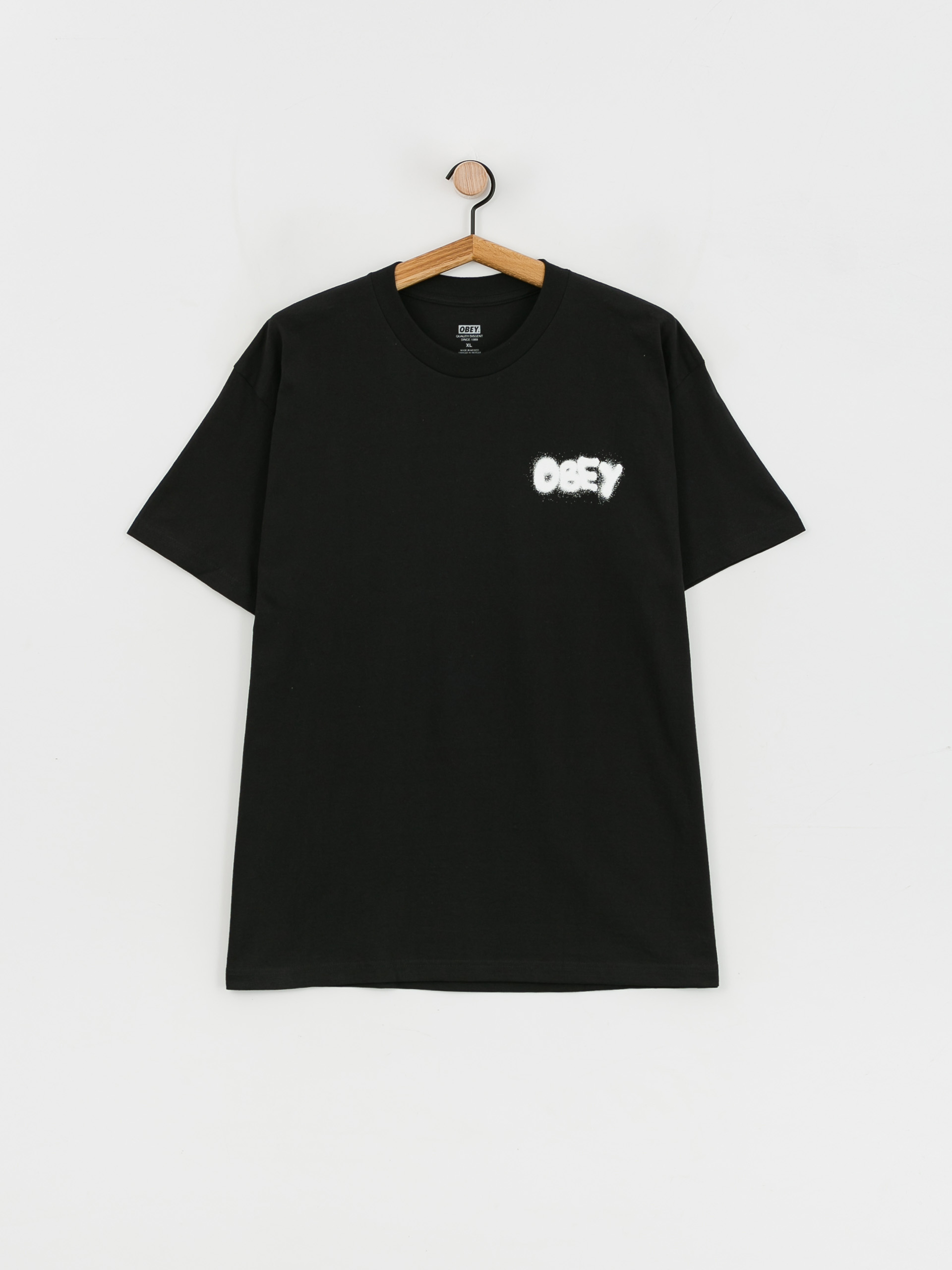 Tričko OBEY Visual Design Studio (black)