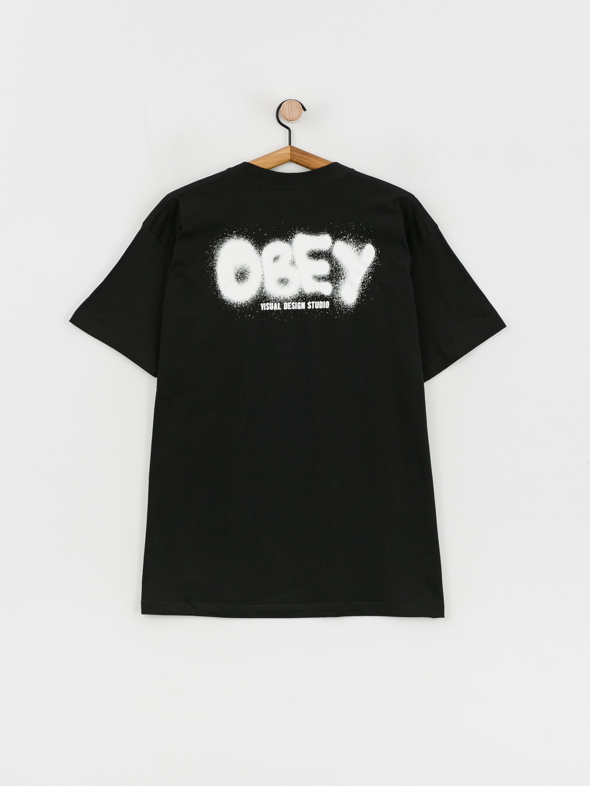 Tričko OBEY Visual Design Studio (black)