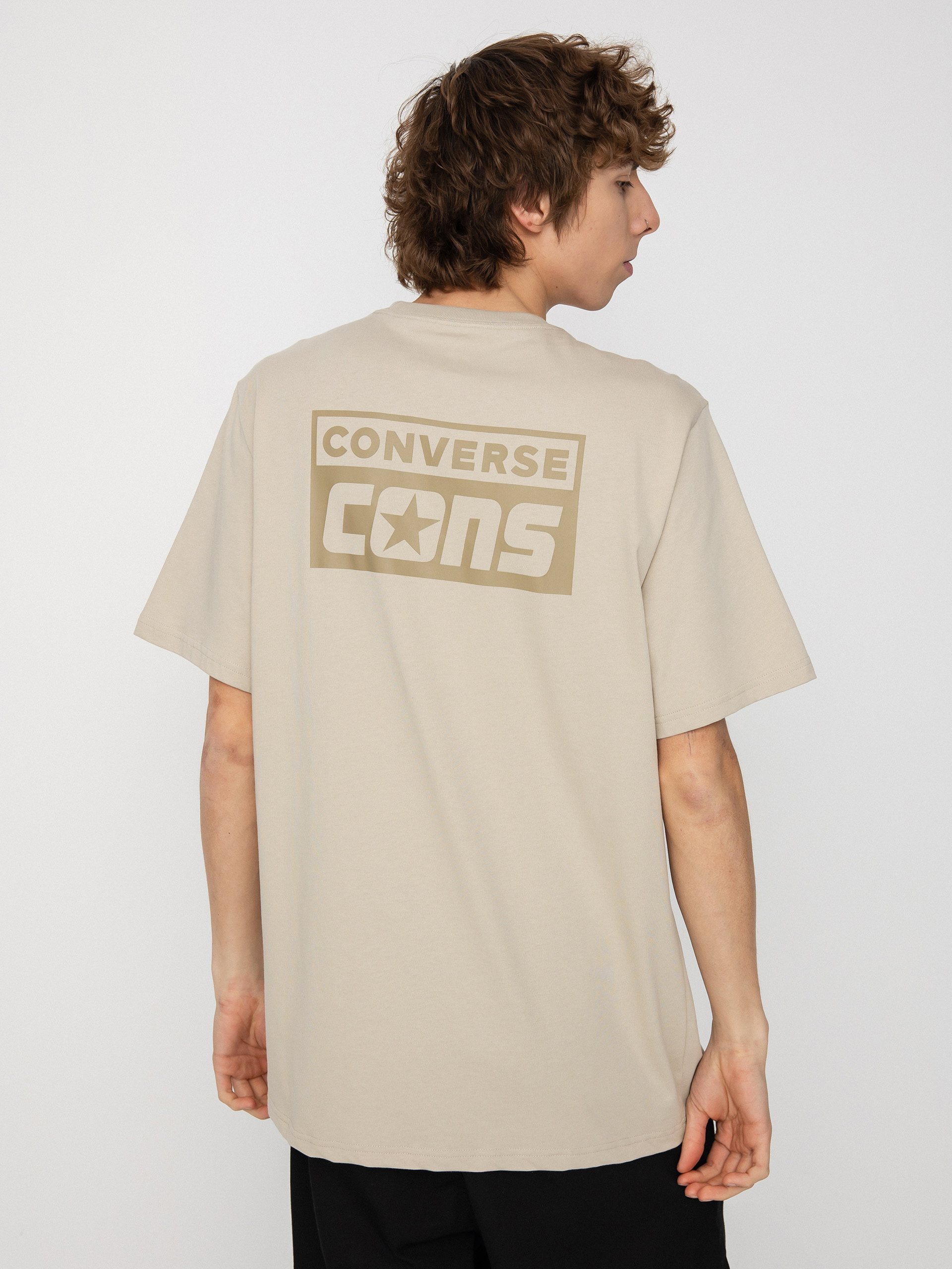 Tričko Converse Cons Short (beach stone)