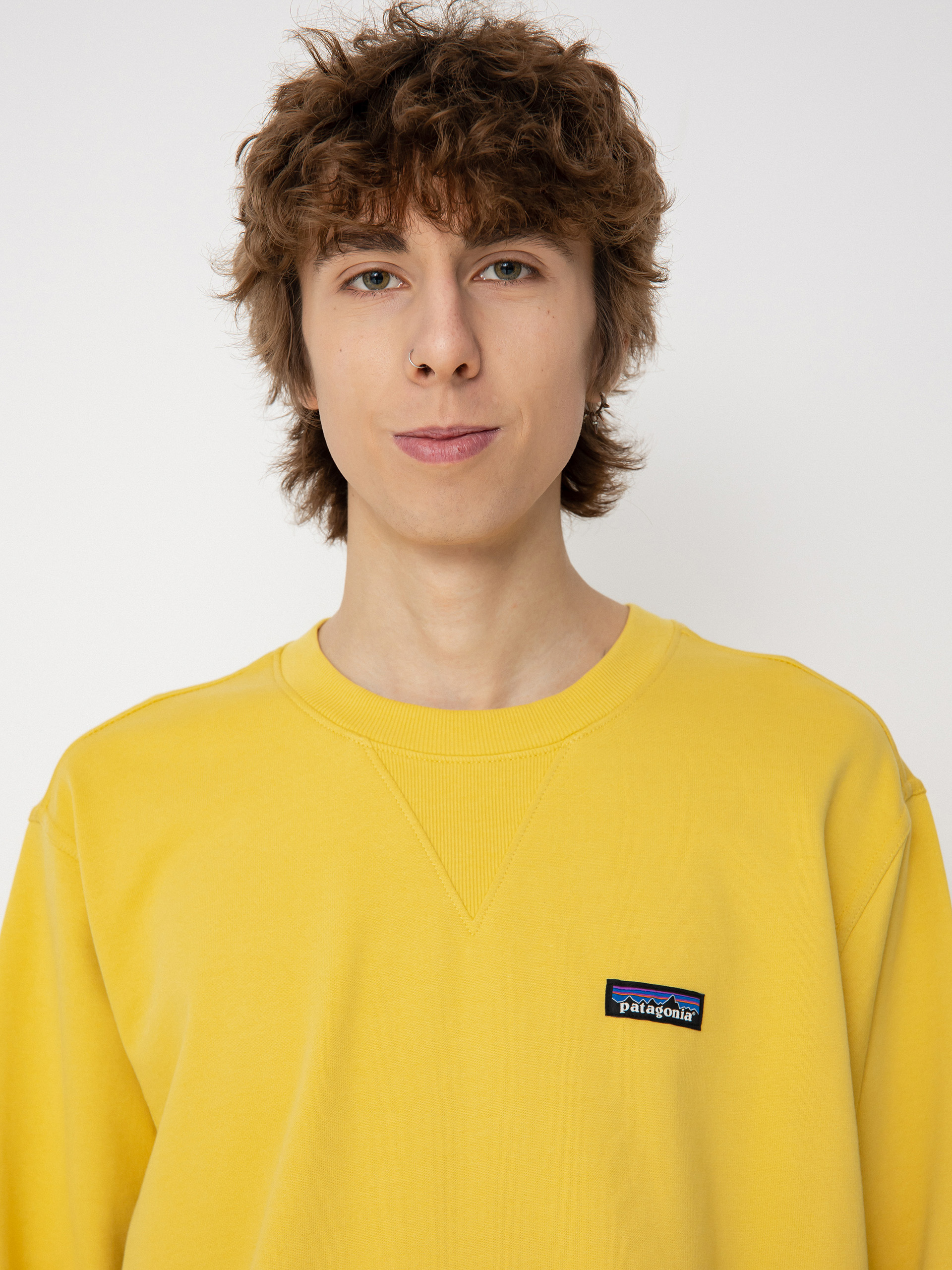 Mikina Patagonia Regenerative Organic Certified Cotton Crewneck (surfboard yellow)