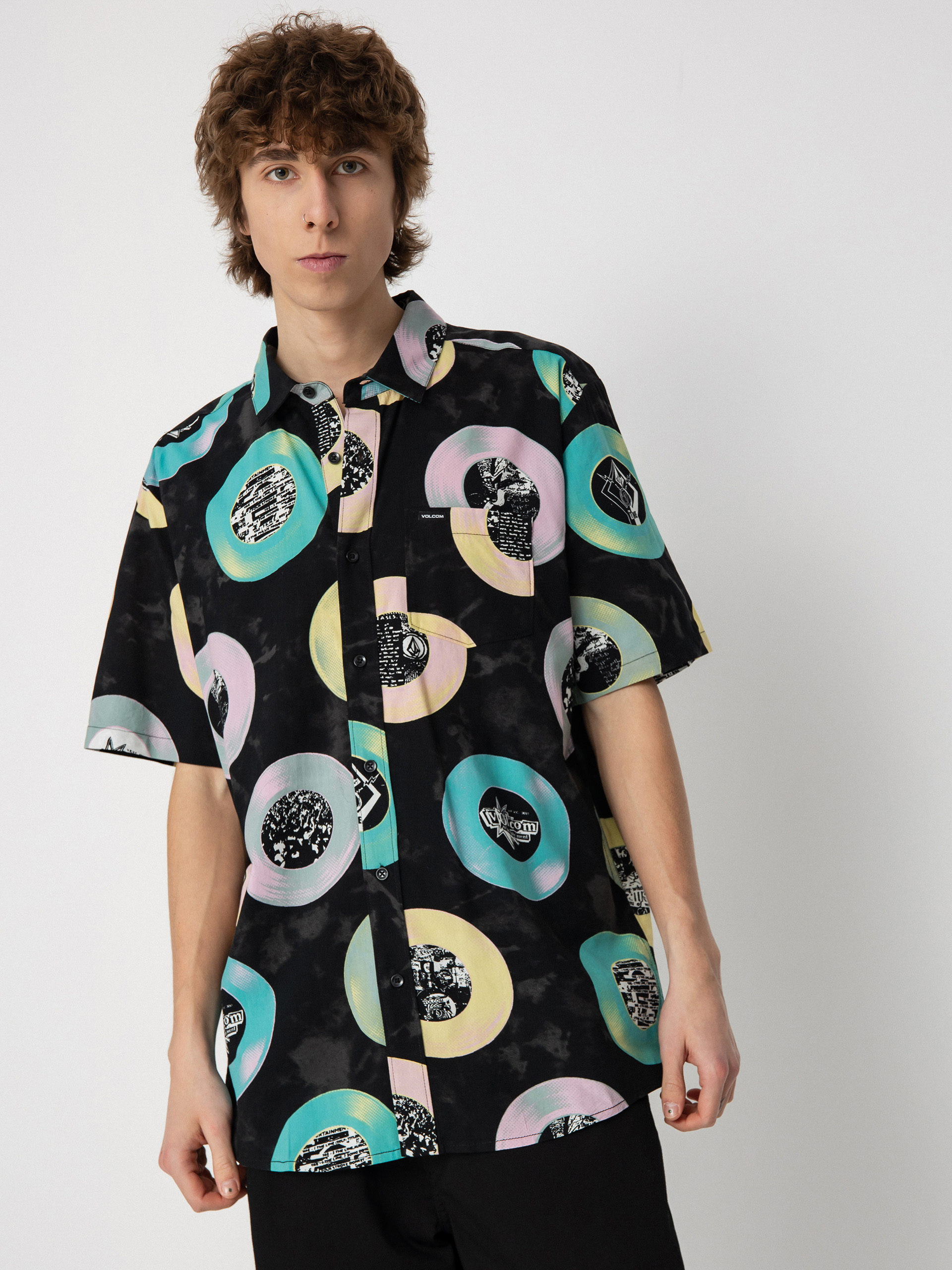 Košeľa Volcom V Ent Lp (black)