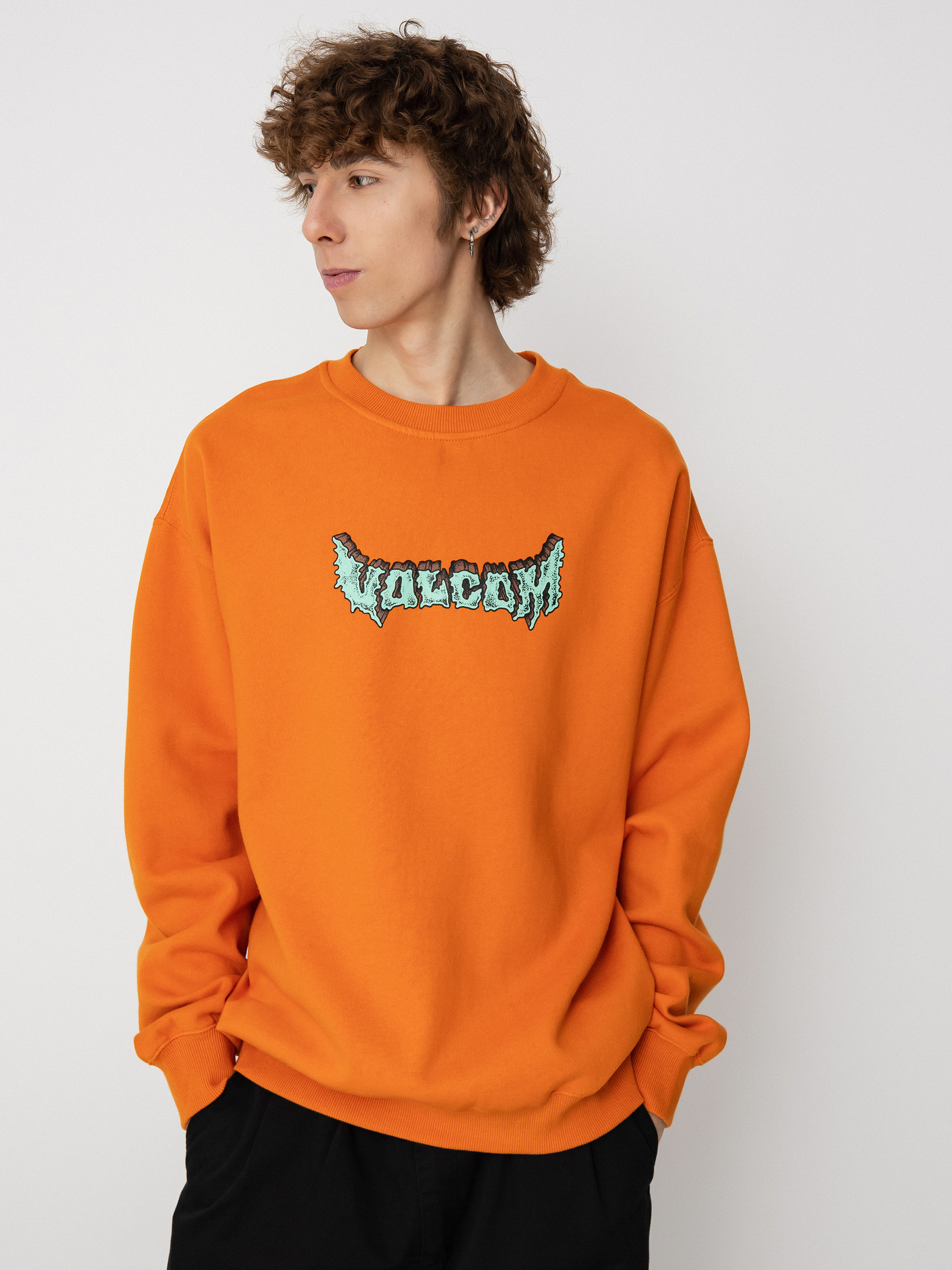 Mikina Volcom Nofing (saffron)
