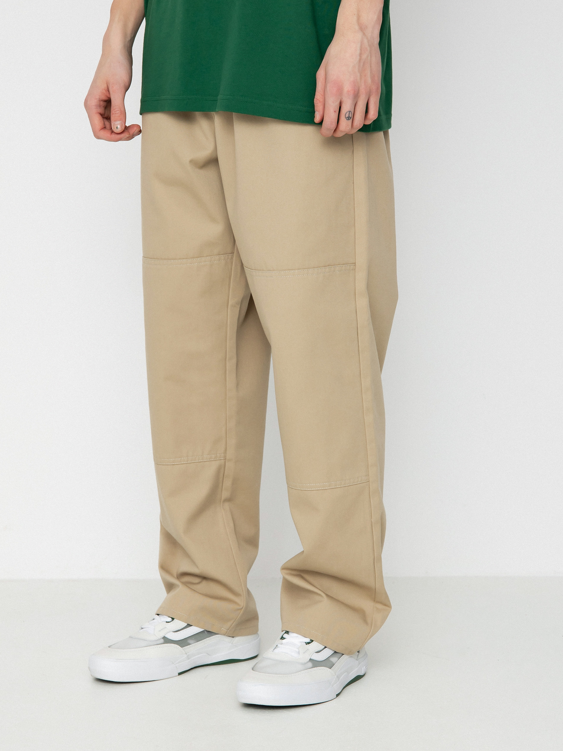 Nohavice RVCA Americana Elastic (khaki)