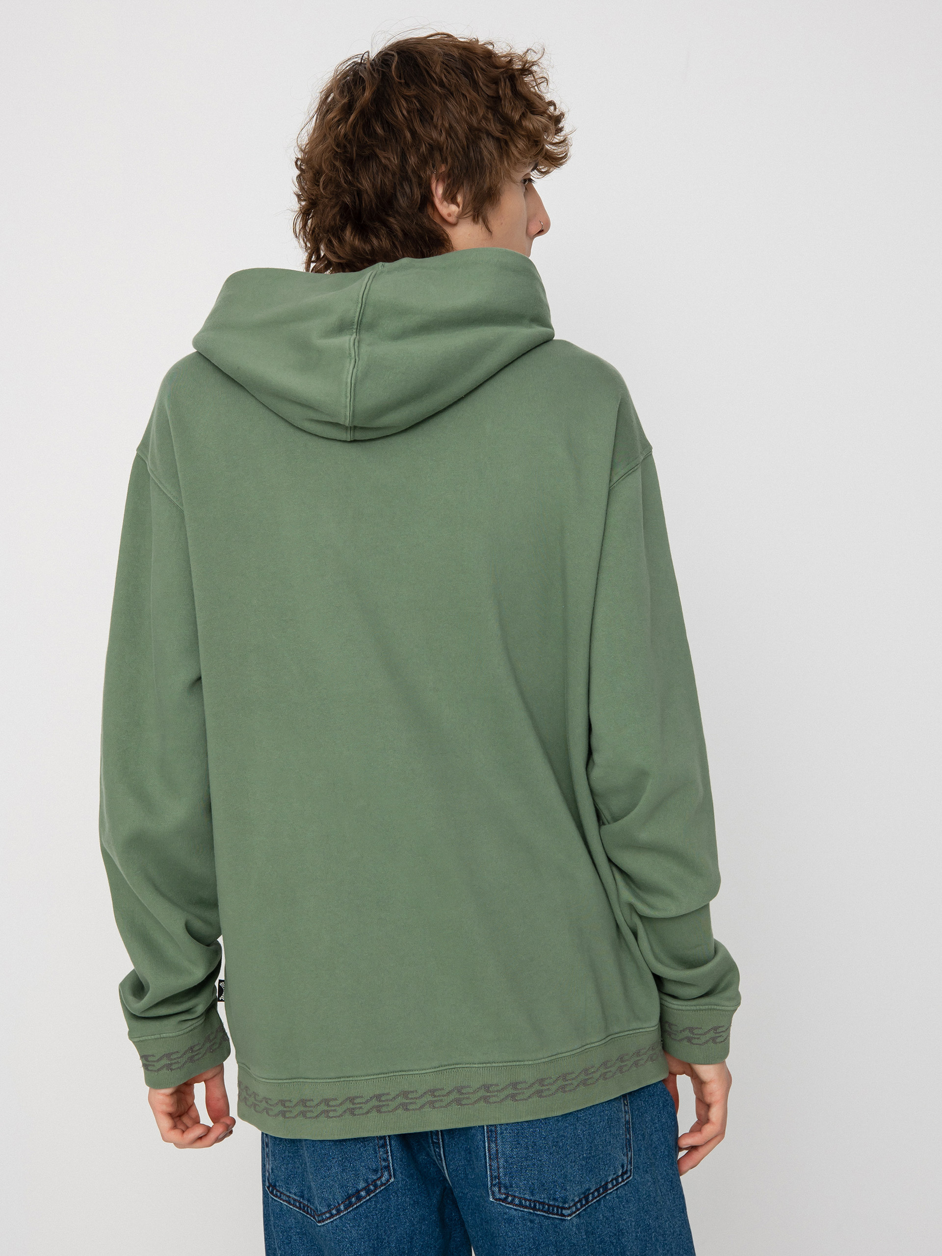 Mikina s kapucňou Billabong Wave Washed HD (sage)
