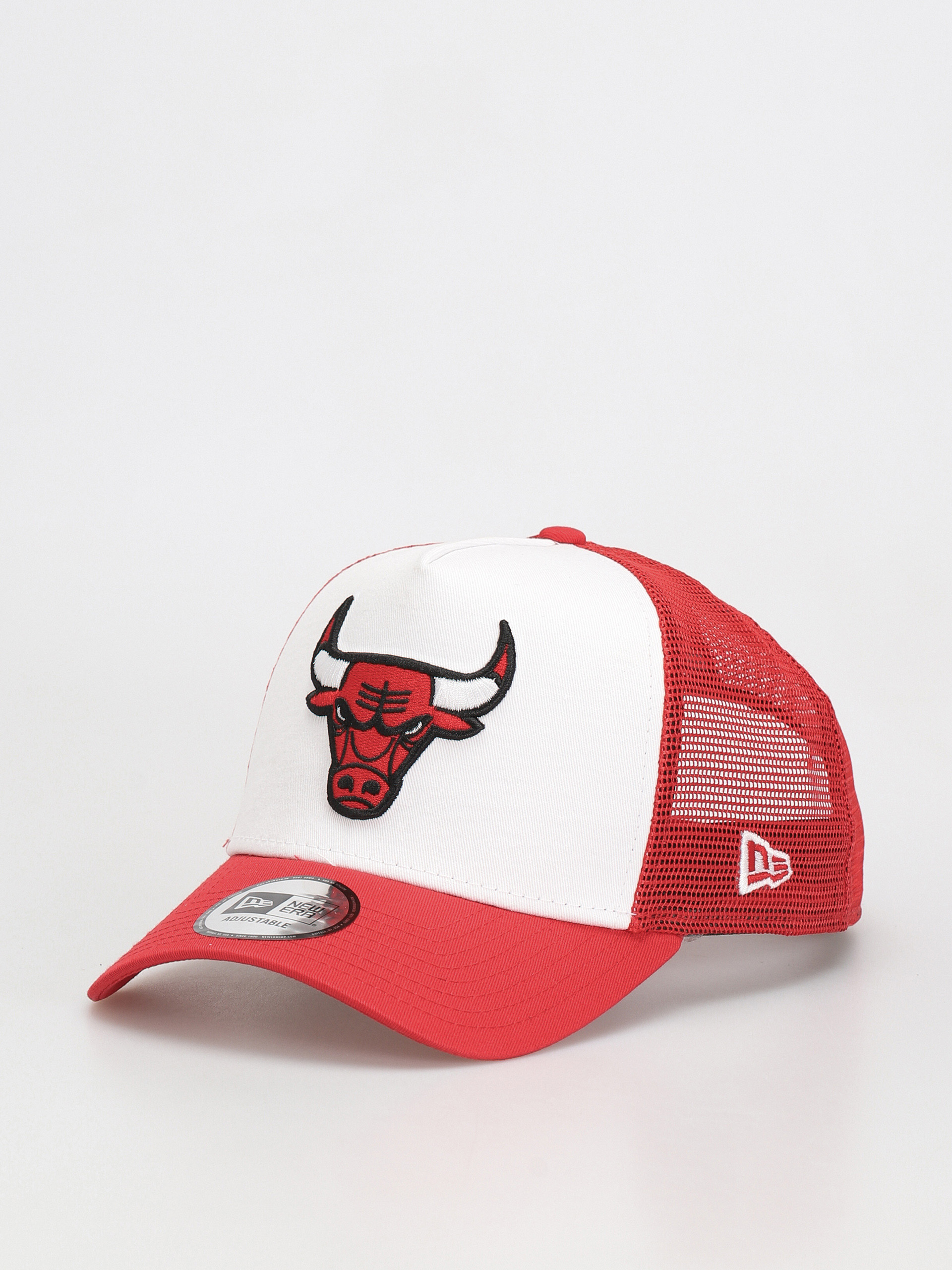 Šiltovka New Era Team Colour Block Trucker Chicago Bulls (white/red)