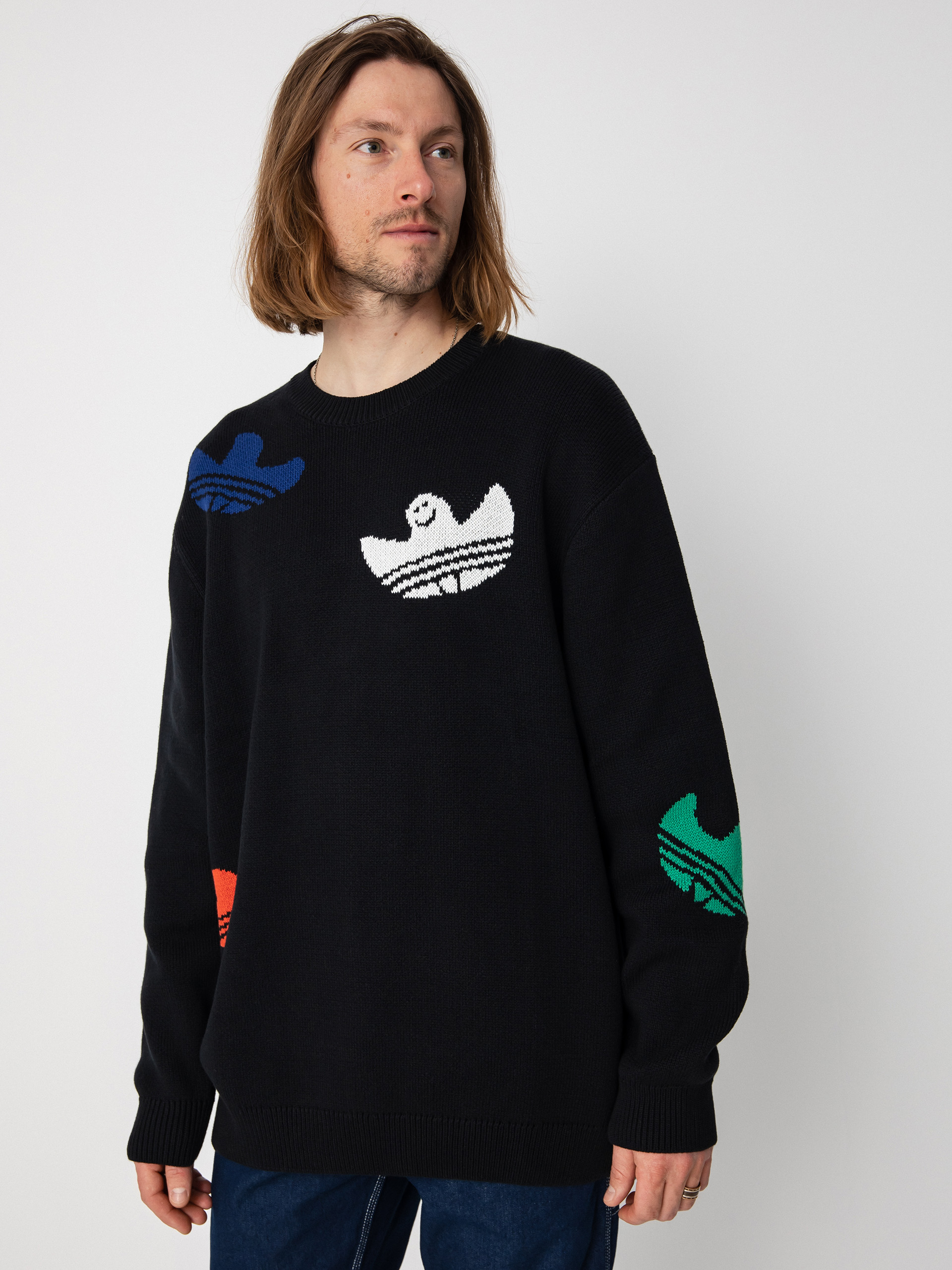 Sveter adidas Shmoo Knit (black/multco)