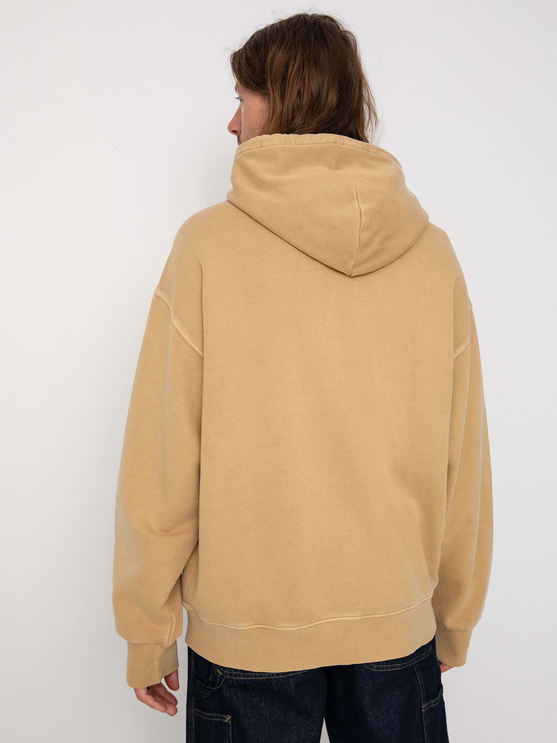 Mikina s kapucňou Carhartt WIP Nelson HD (dusty h brown)