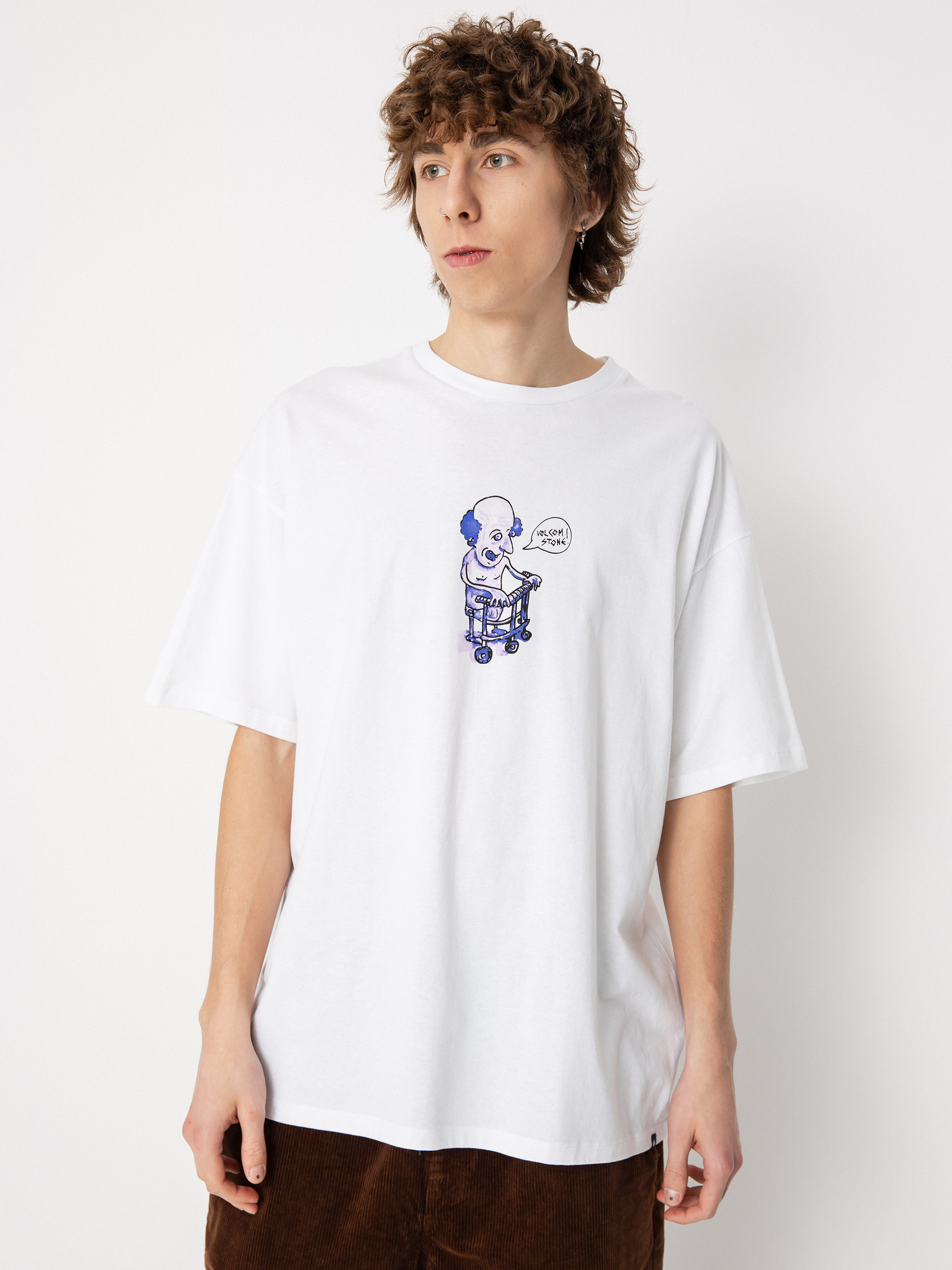 Tričko Volcom Slowfutur Lse (white)