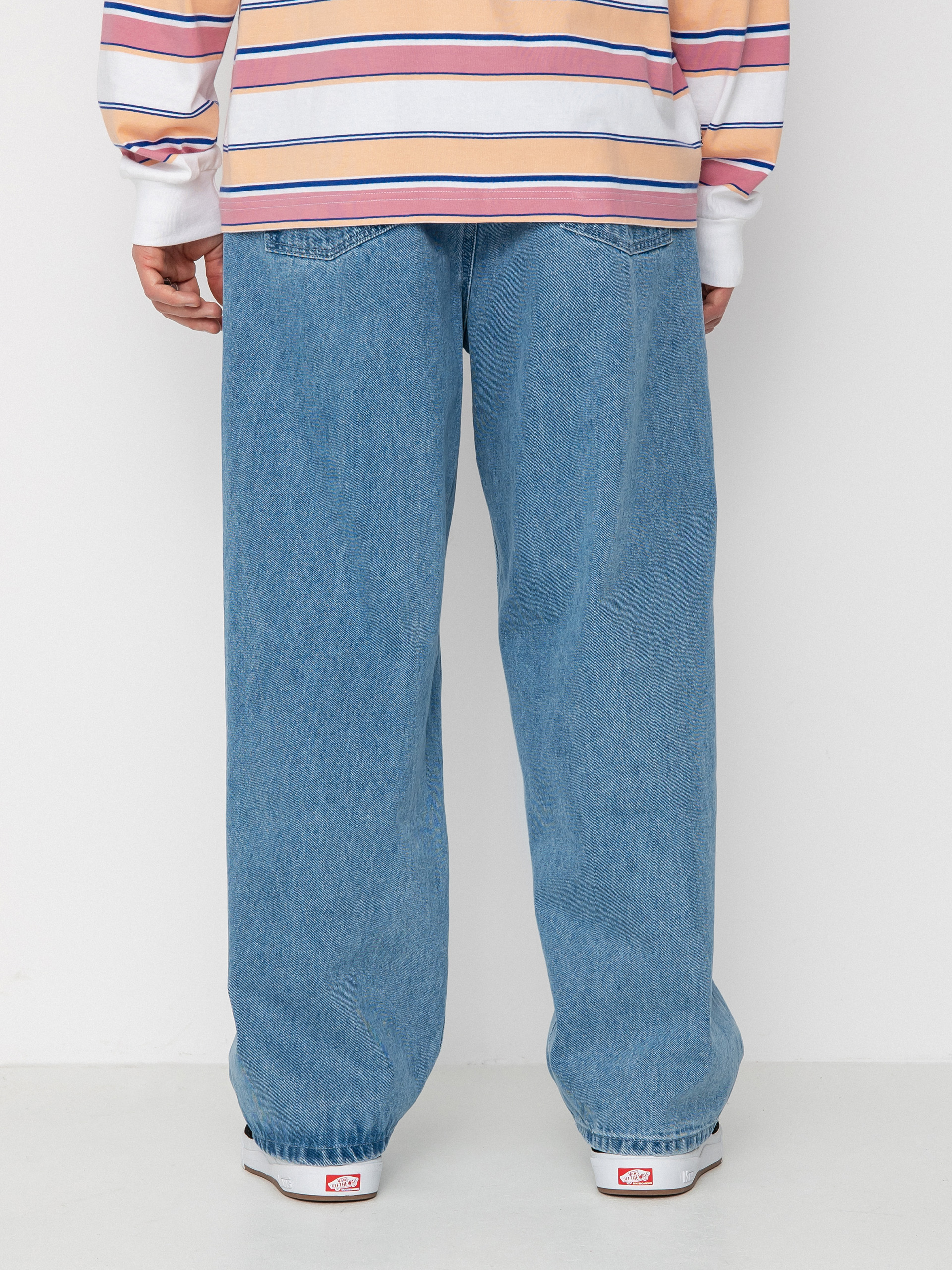 Nohavice OBEY Bigwig (light indigo)